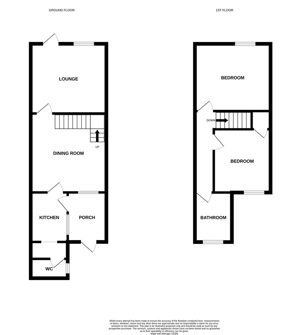 2, Prospect Terrace, Norwich floorplan