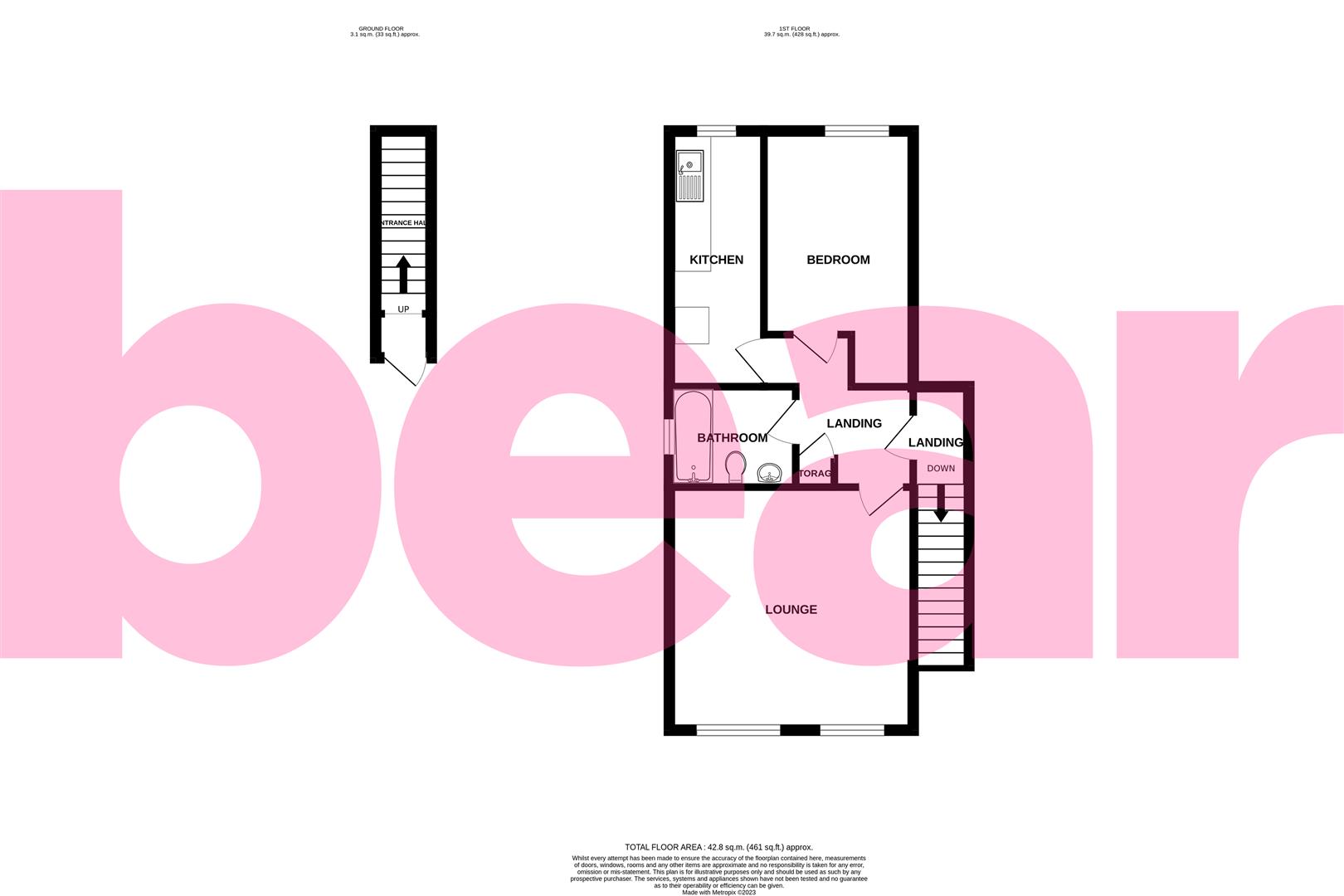 46, Barnwell Drive, Hockley floorplan