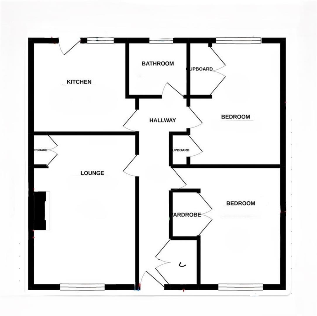 21, St. Gerardines Road, Lossiemouth floorplan