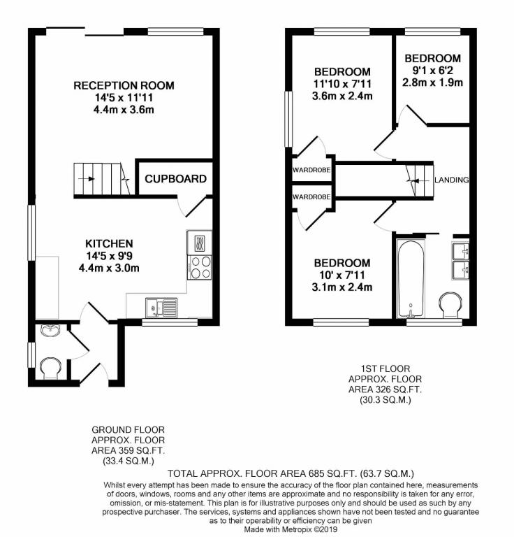 3 Bedrooms End terrace house for sale in Maple Gardens, Yateley GU46