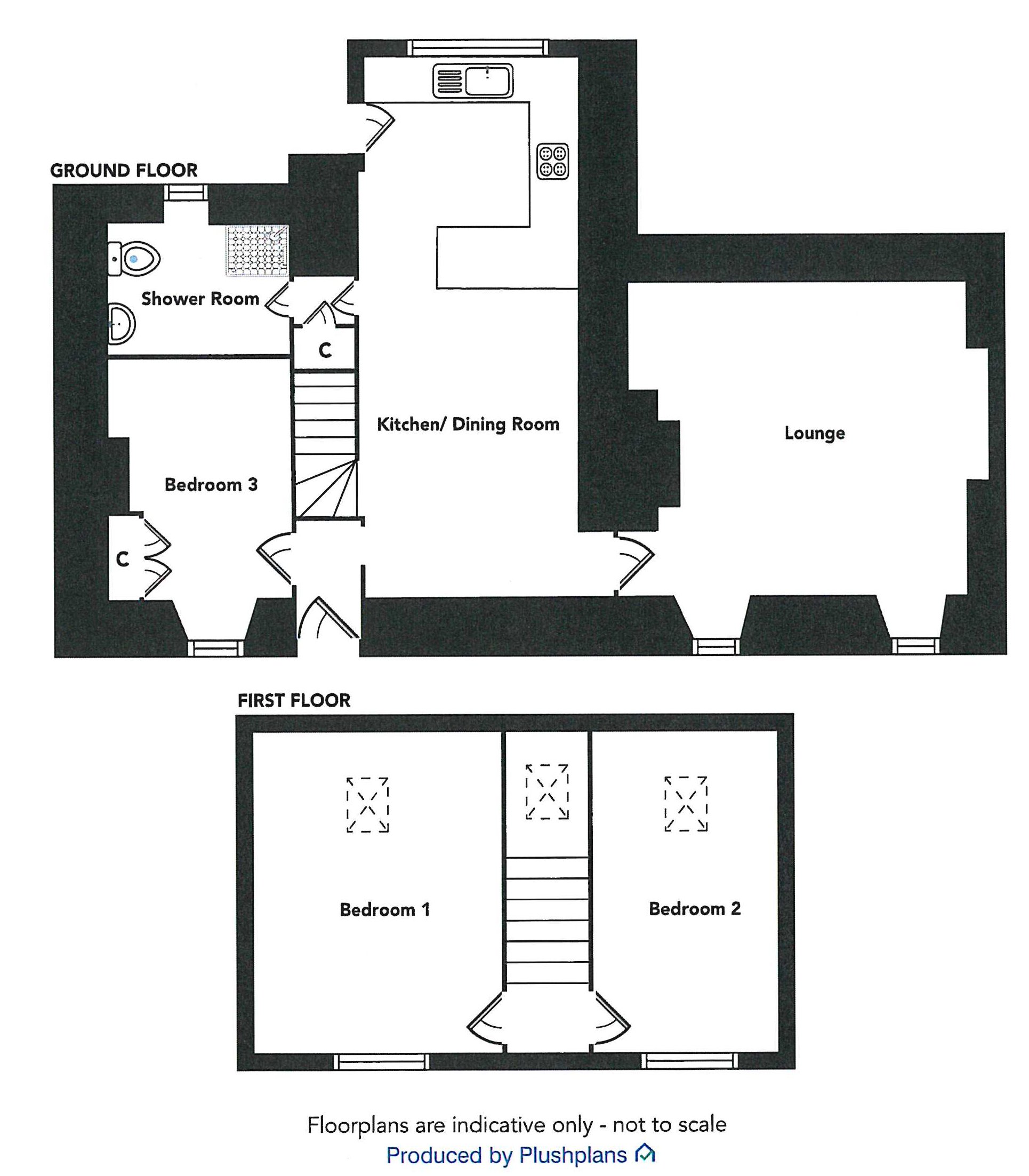 Ettrick Cottage, Old Minnigaff, Newton Stewart floorplan