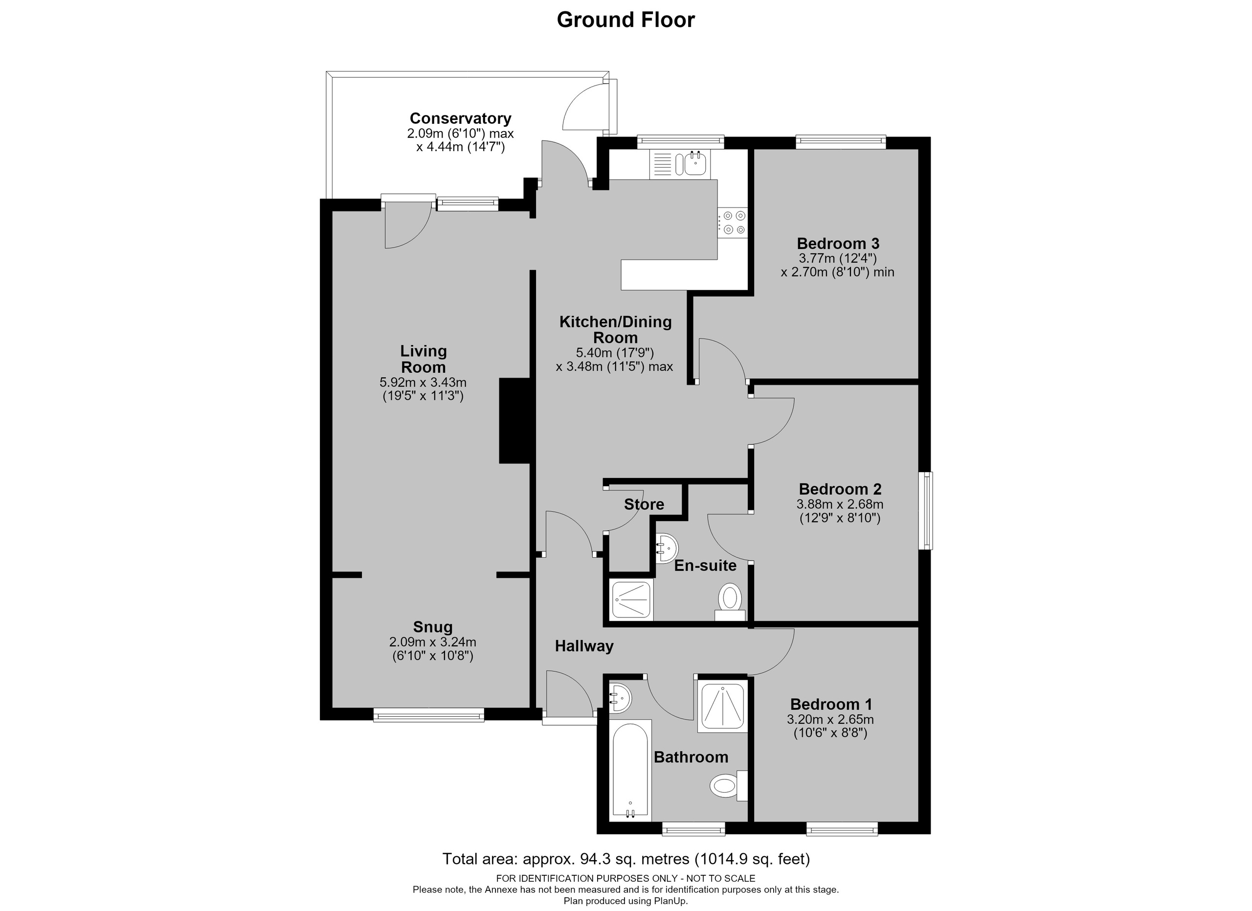 38 Leasown, Hereford floorplan