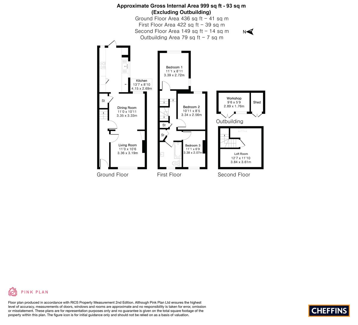 15, Cyprus Road, Cambridge floorplan