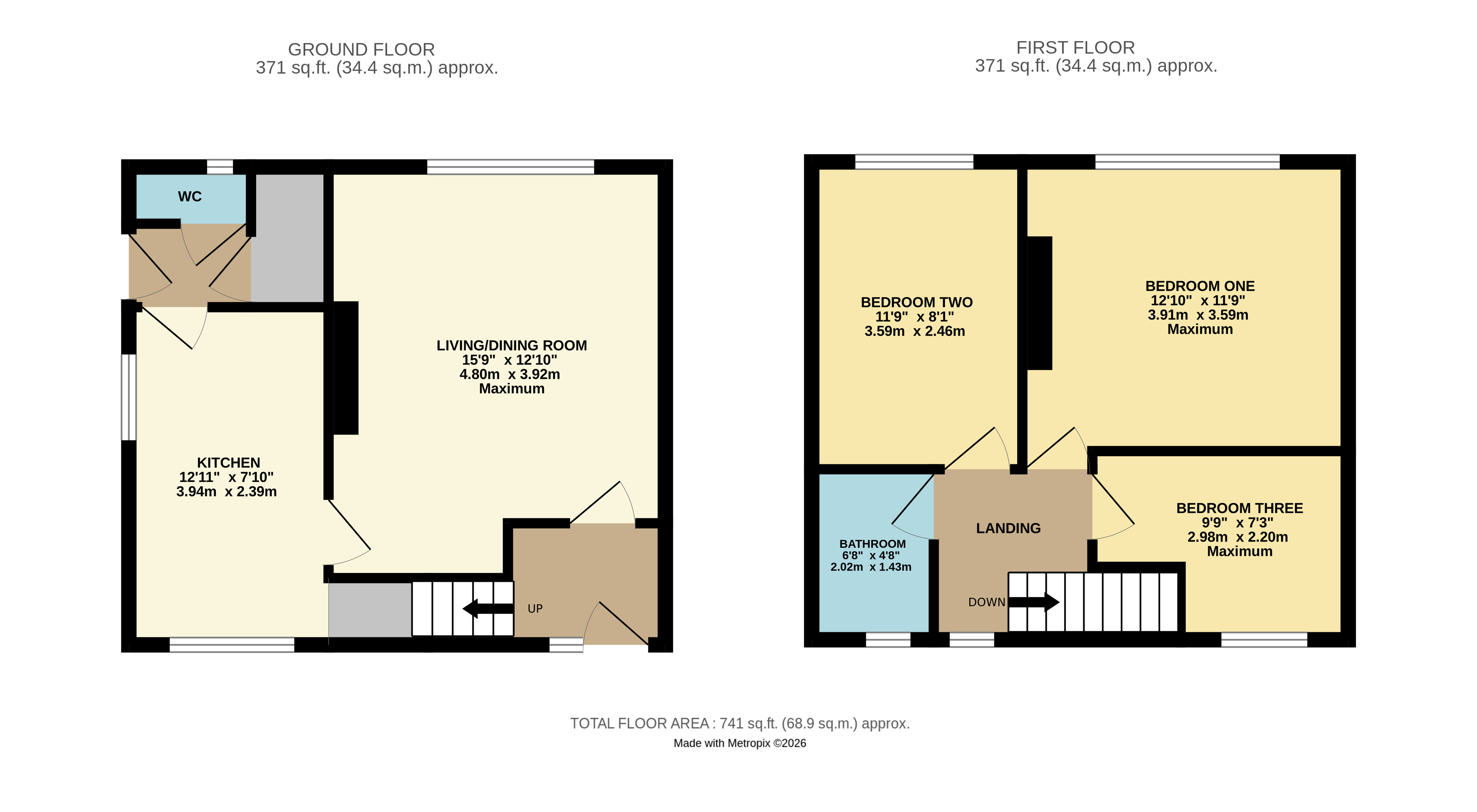 53, Moorcroft Drive, Manchester floorplan