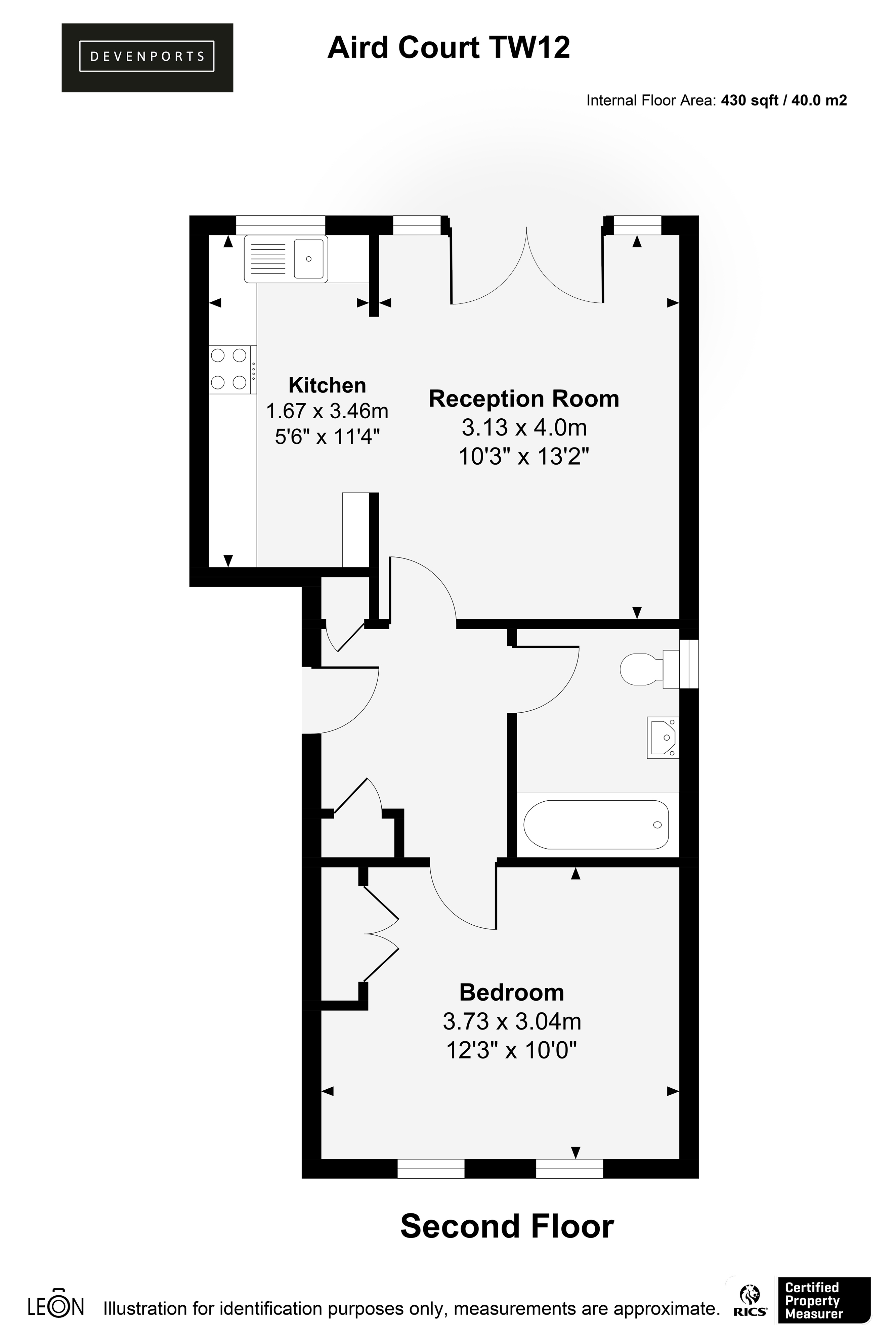 Belgrade Rd, Hampton floorplan