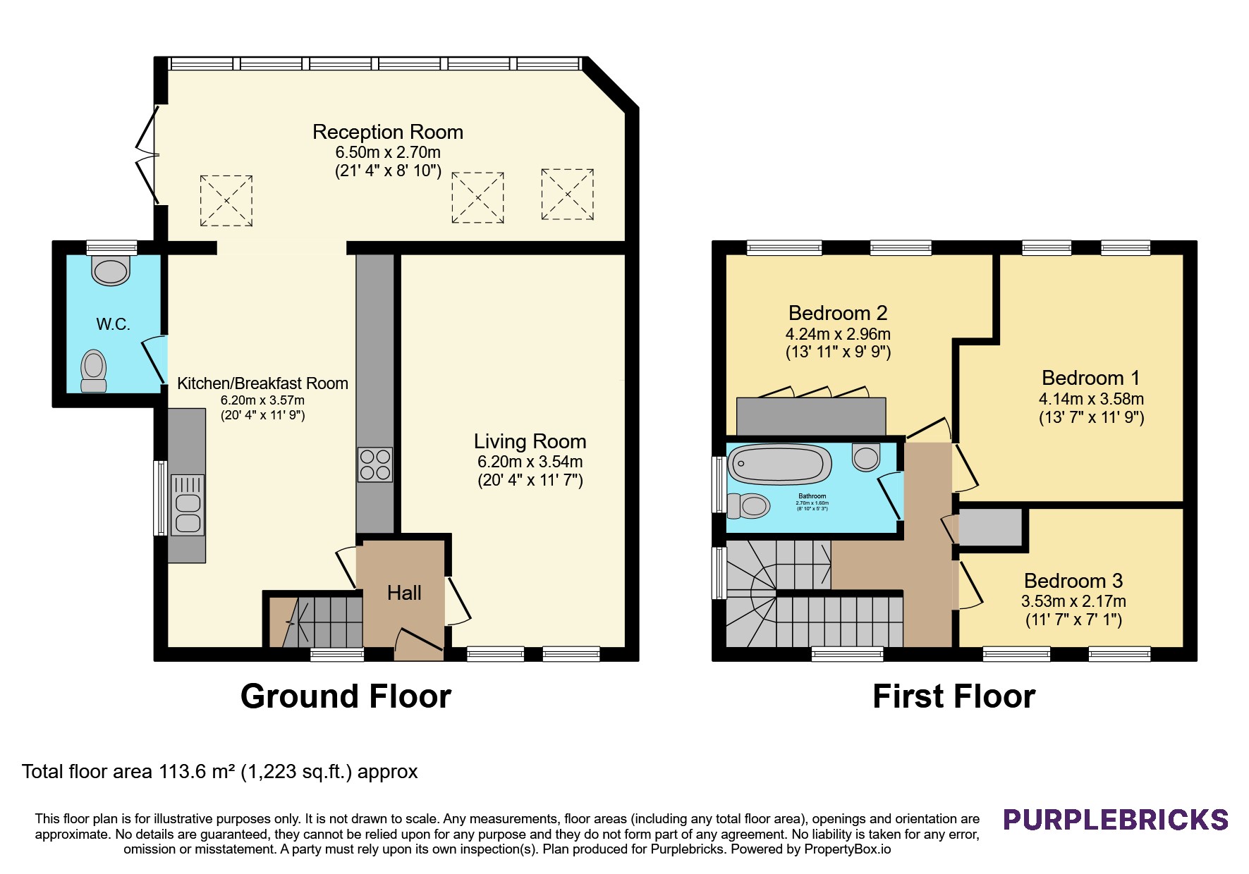 6, Baird Close, London floorplan