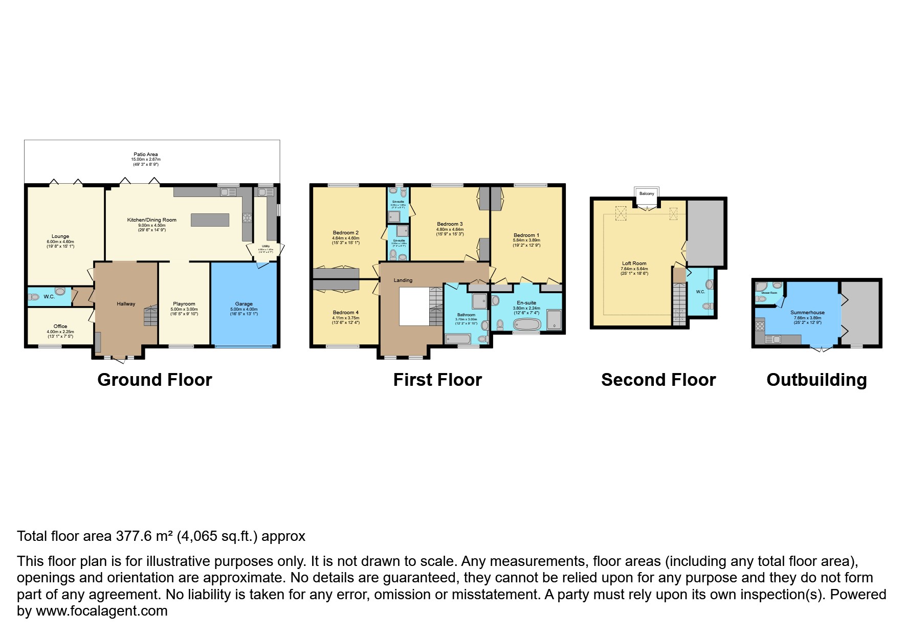 Gryphon, Walden Road, Chislehurst floorplan