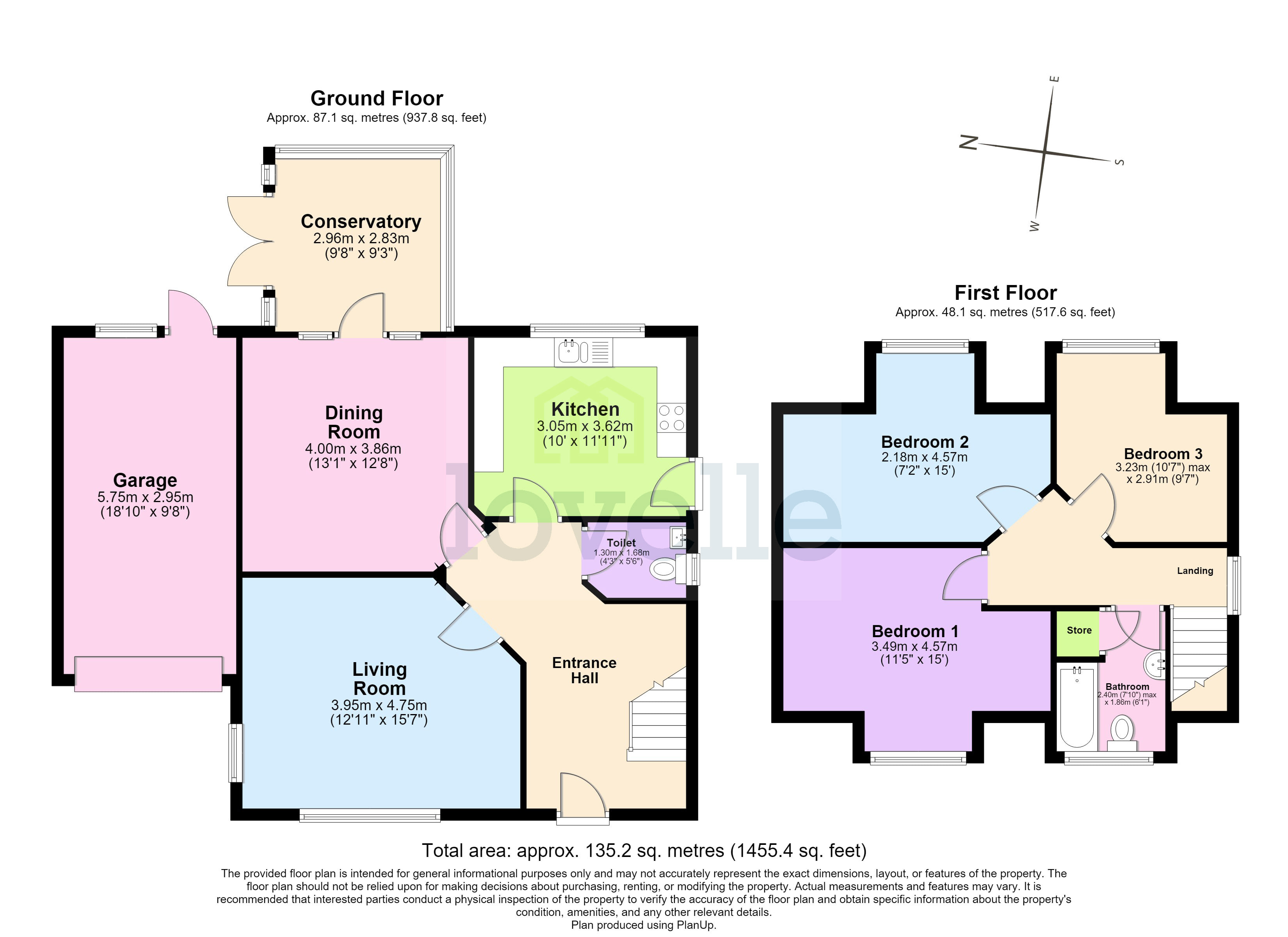 1, Northfield Close, Tetney floorplan