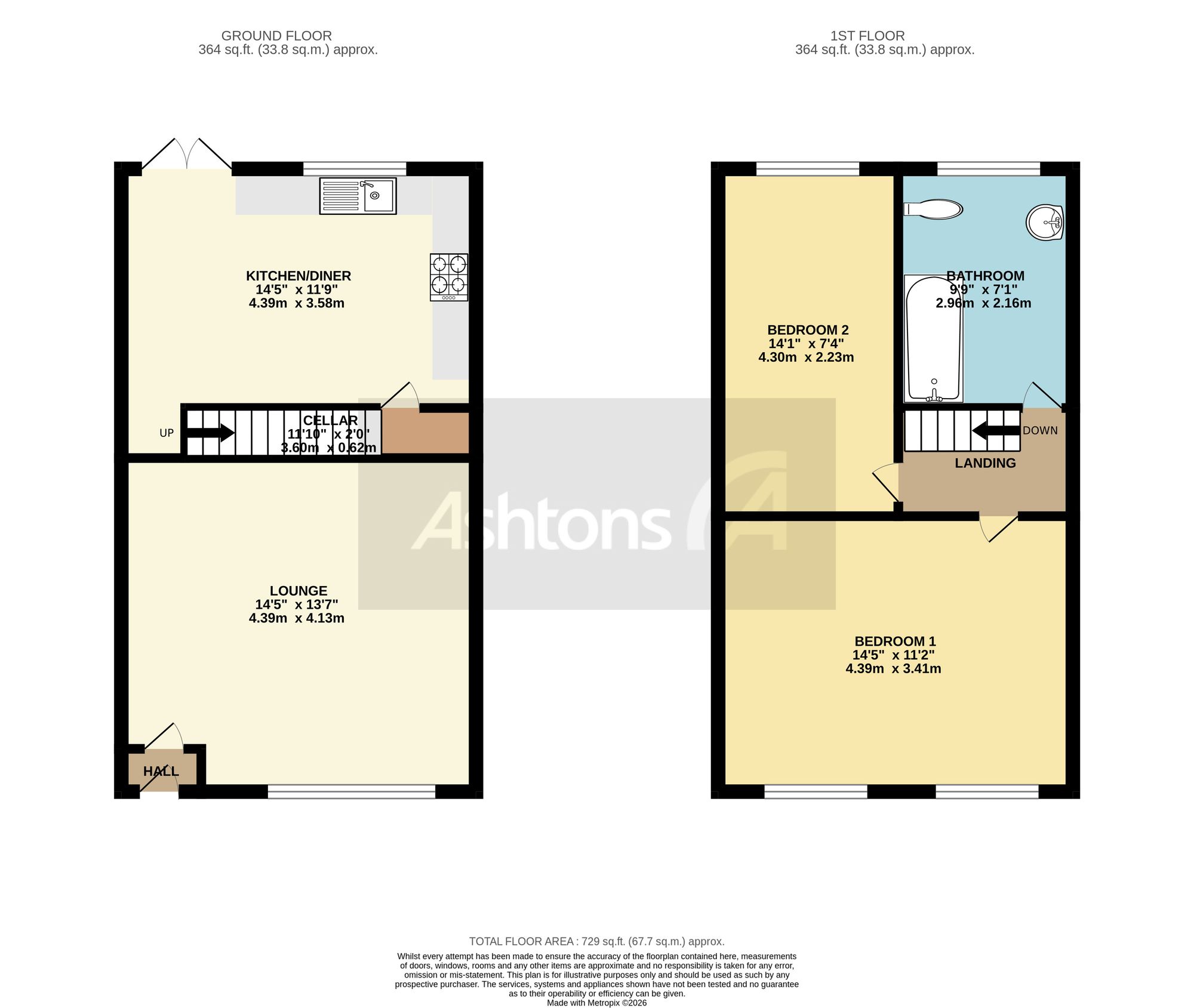 133 Wigan Road, Wigan floorplan