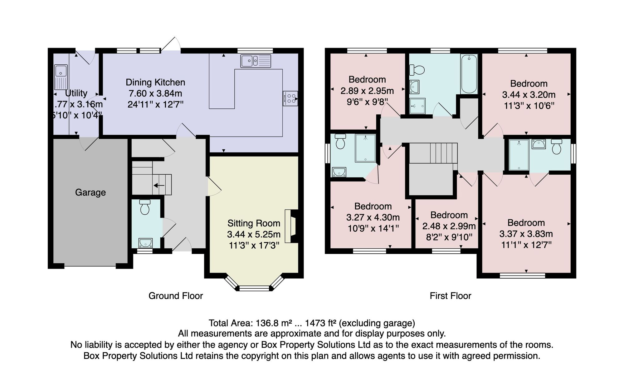 4 Brookfield Garth, Harrogate floorplan