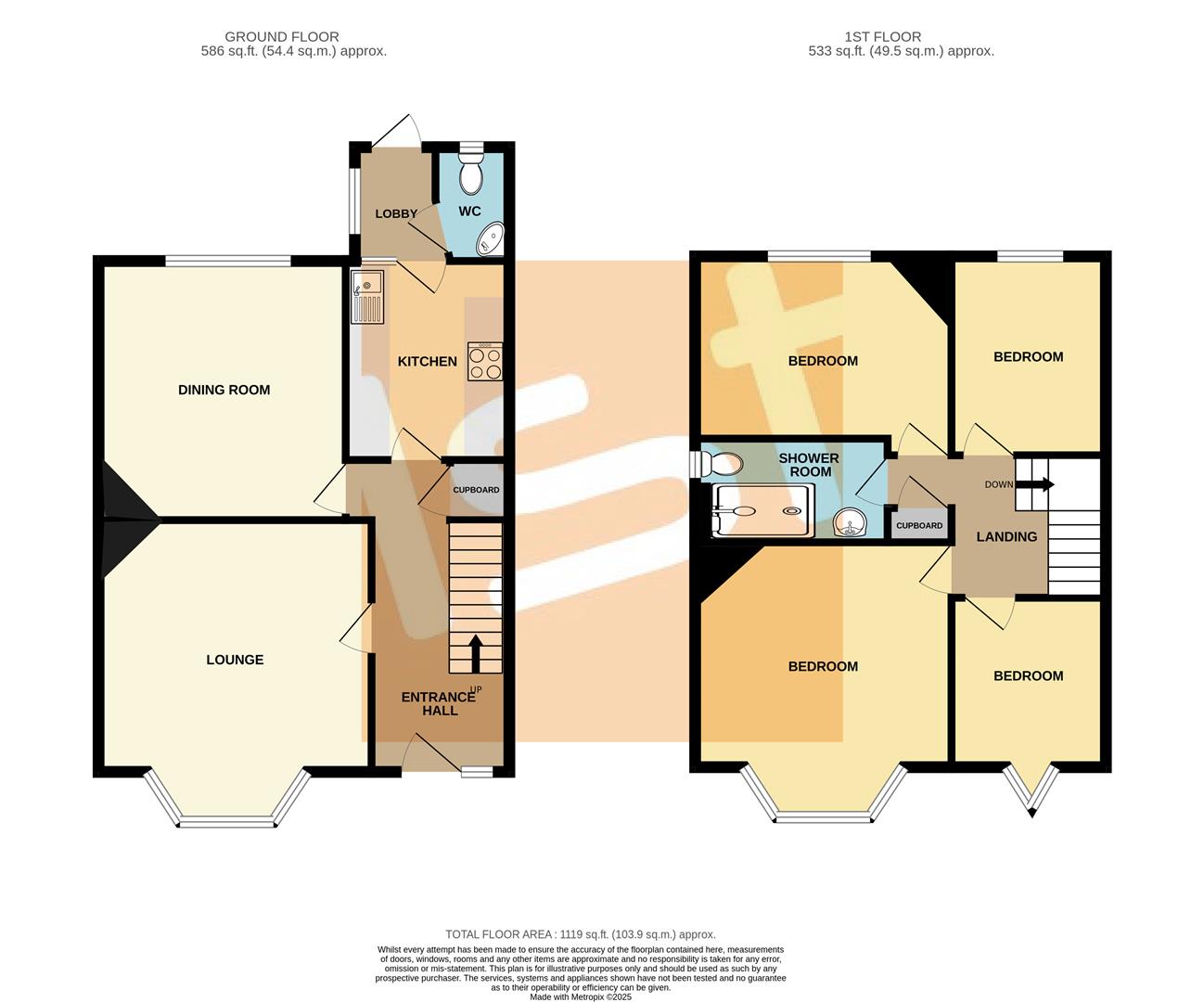 94, Ambleside Drive, Southend-On-Sea floorplan