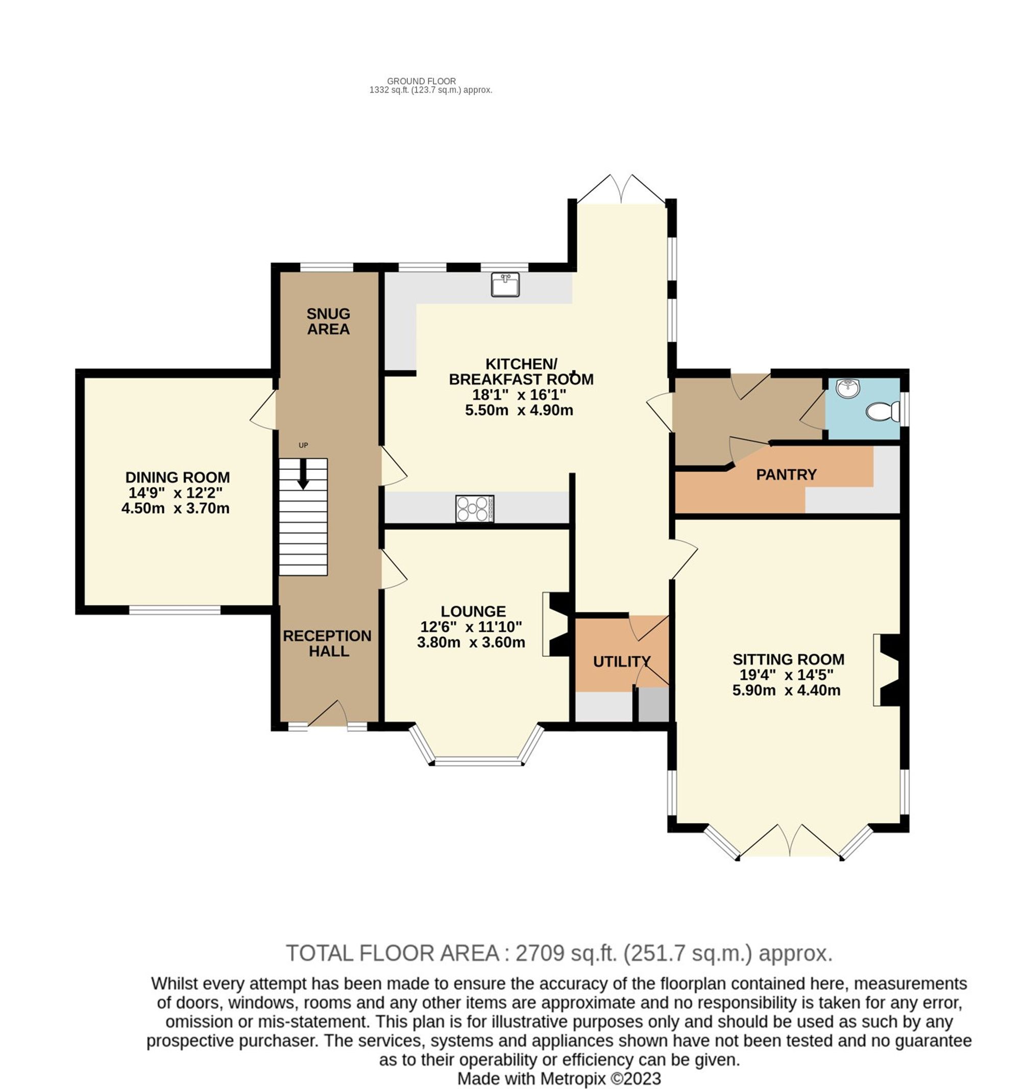 Rosedale Selby Road, Selby floorplan