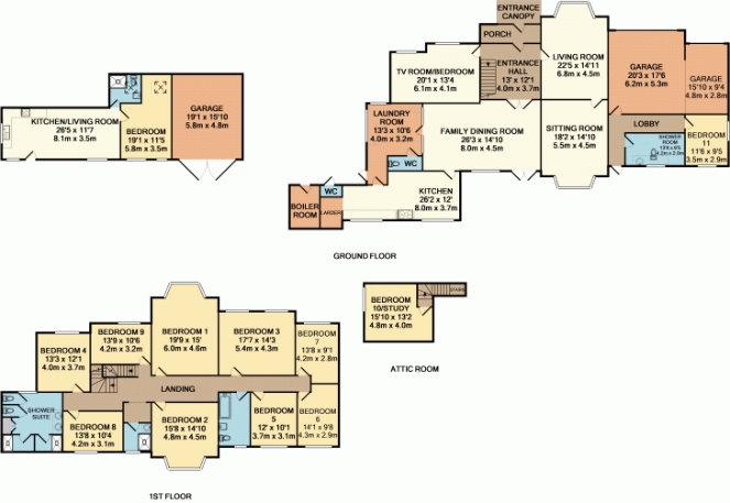 8 Bedrooms Detached house to rent in Slough Road, Iver, Buckinghamshire SL0