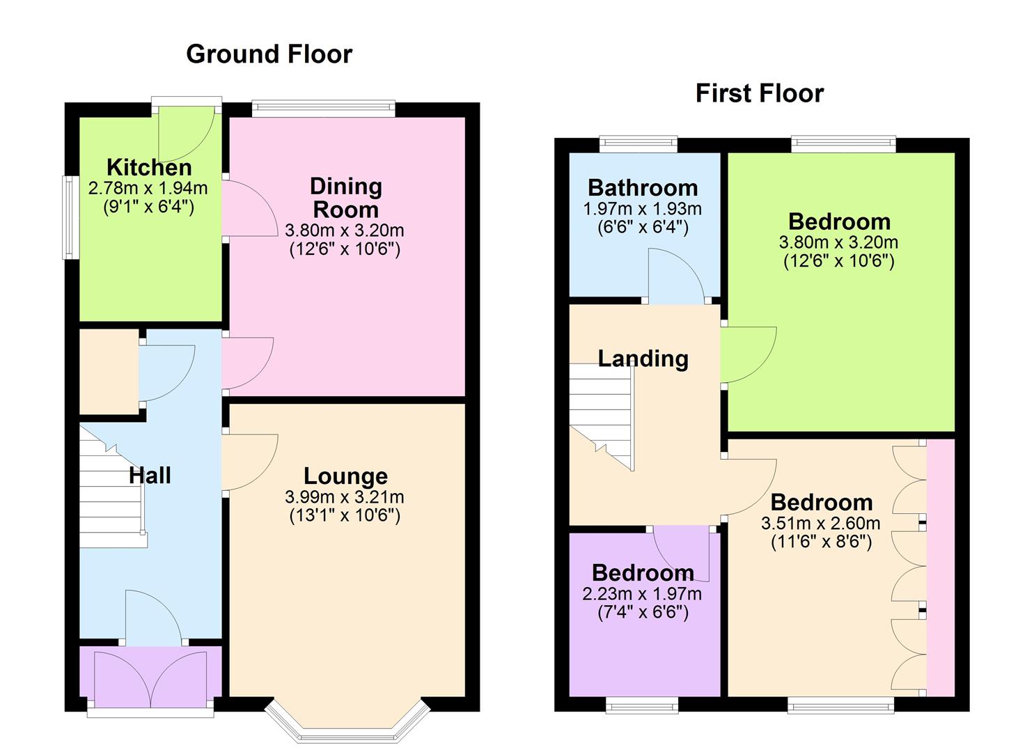 21, Netherley Road, Hinckley floorplan