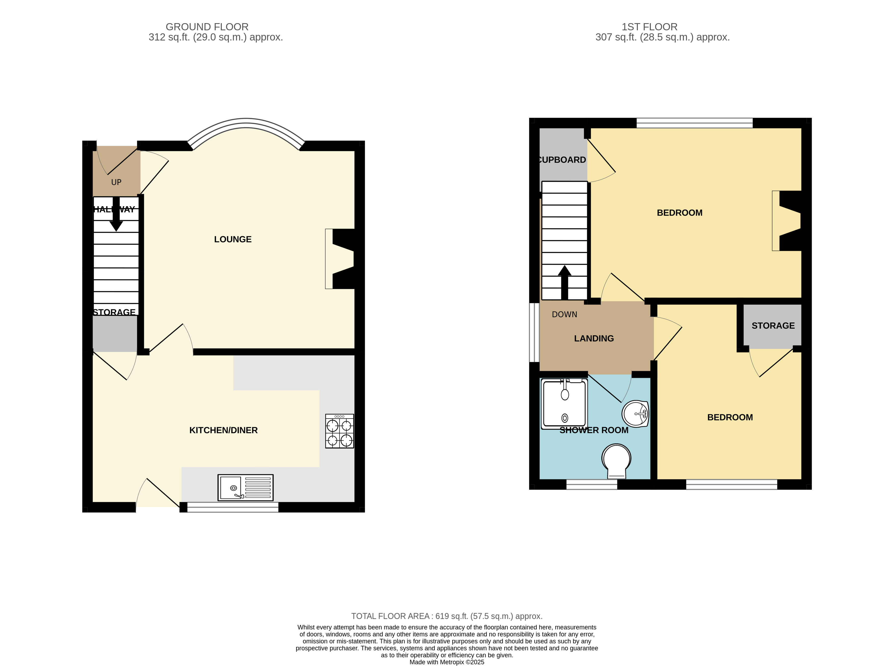 7, Linden Road, Scarborough floorplan
