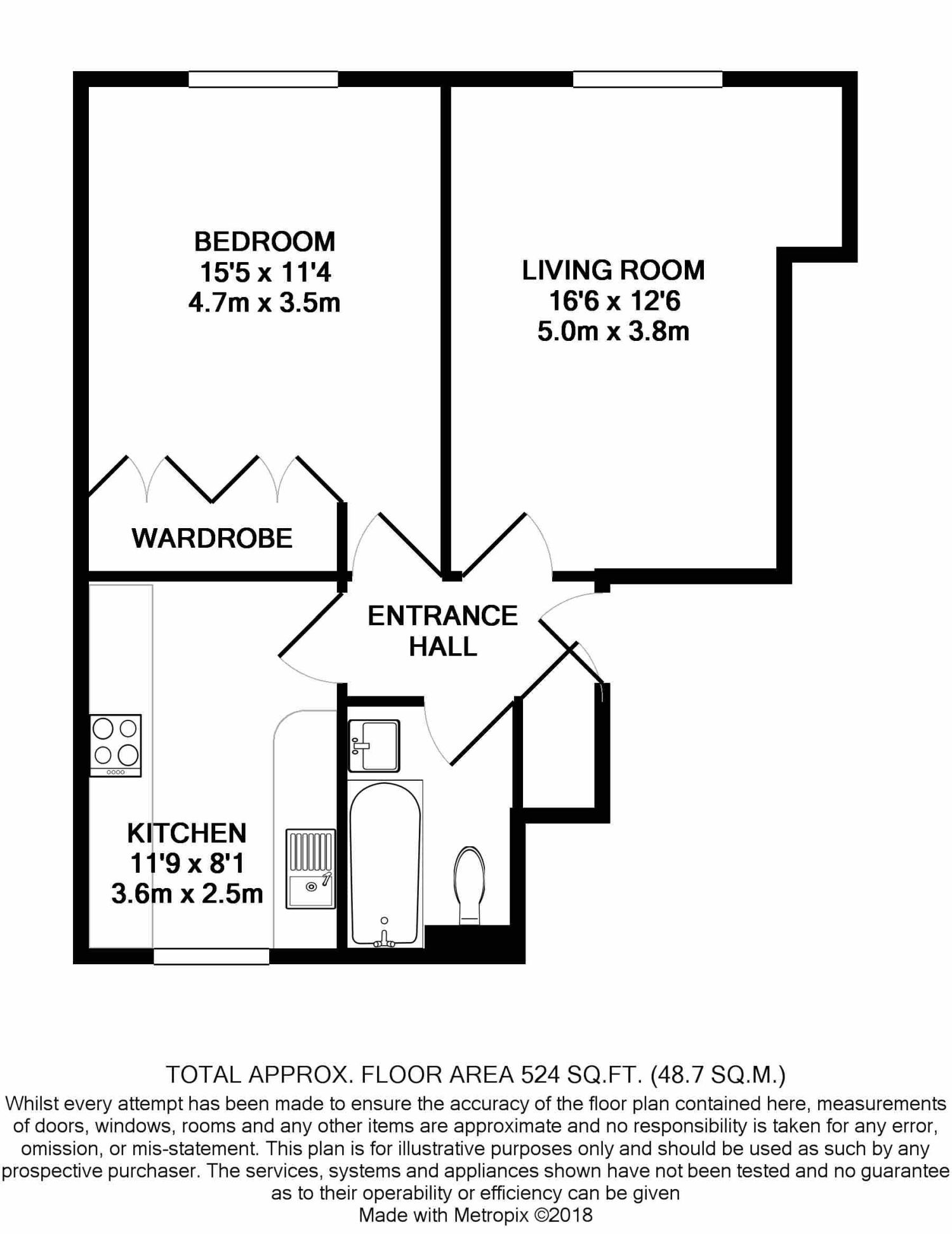1 Bedrooms Flat to rent in High Street, Brecon LD3
