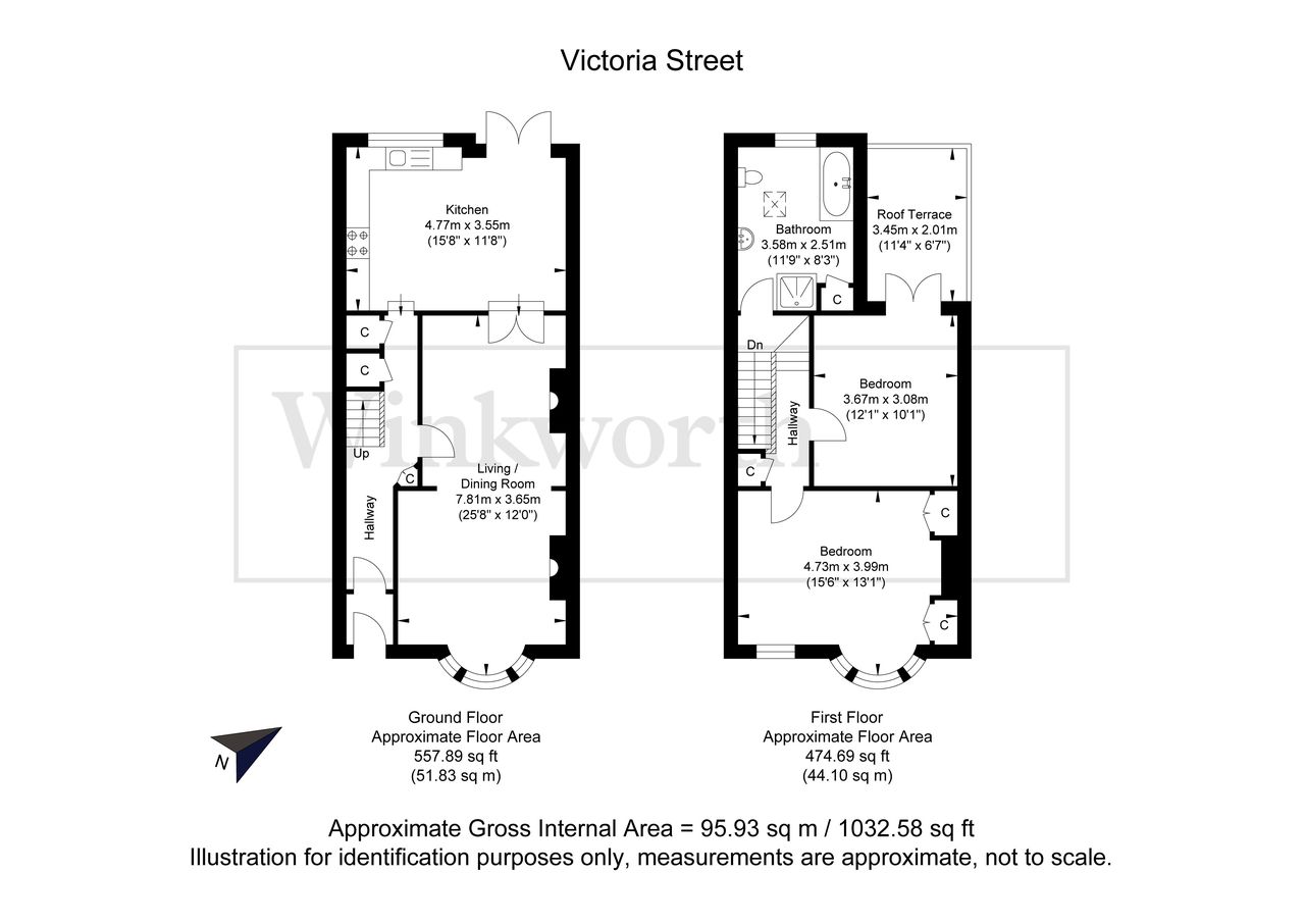 117, Victoria Street, East Sussex floorplan