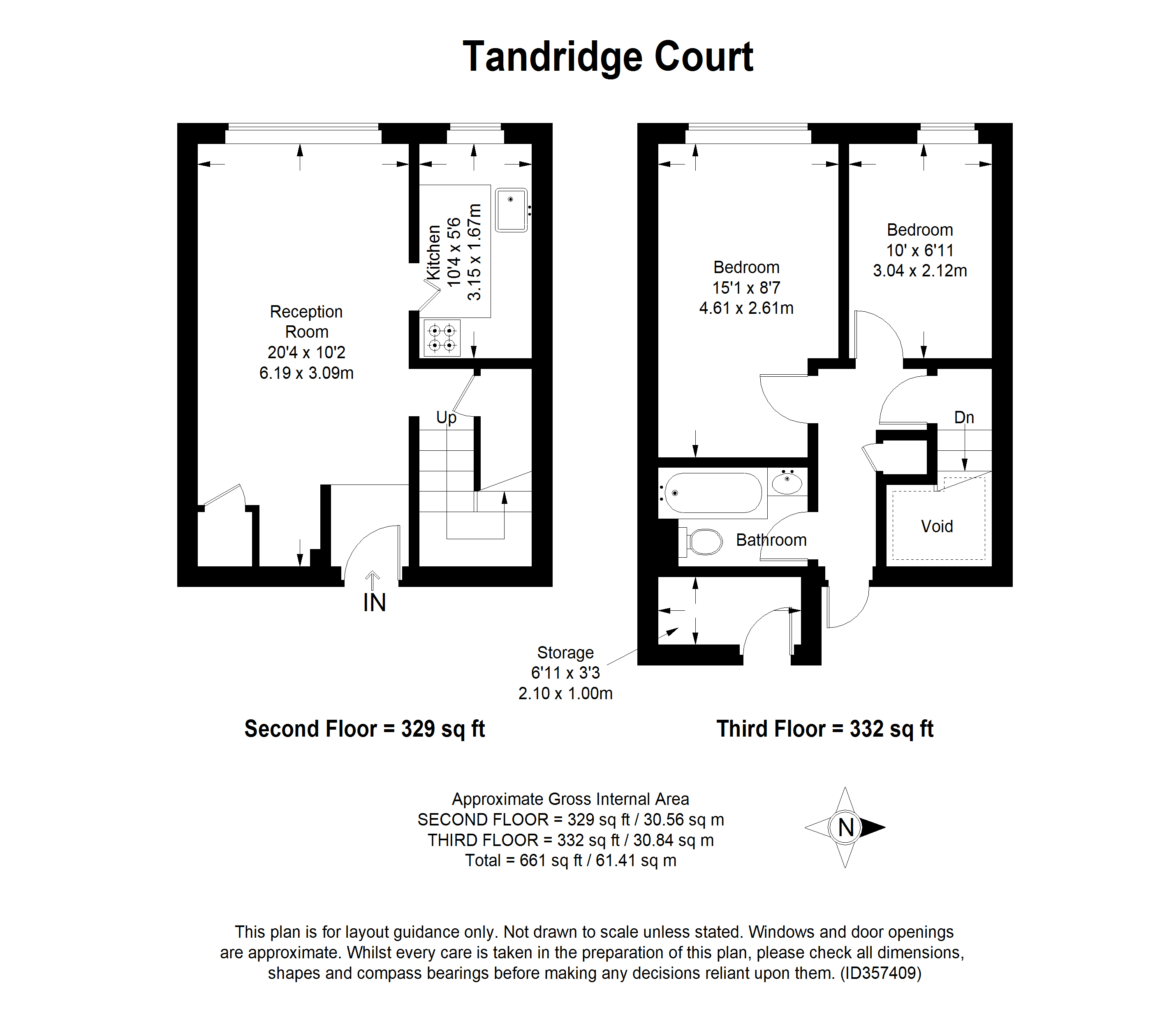 2 Bedrooms Flat for sale in Croydon Road, Caterham CR3