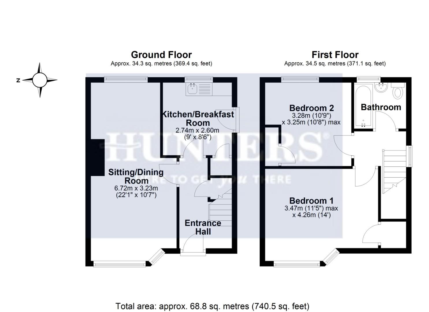 2, Hill Close, Stroud floorplan