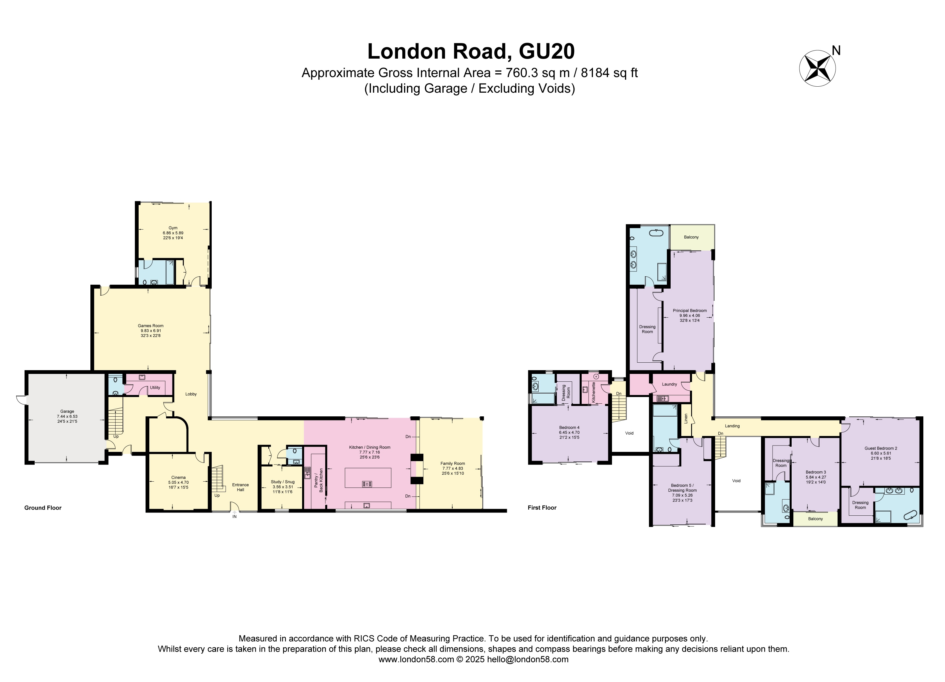 London Road, Windlesham floorplan
