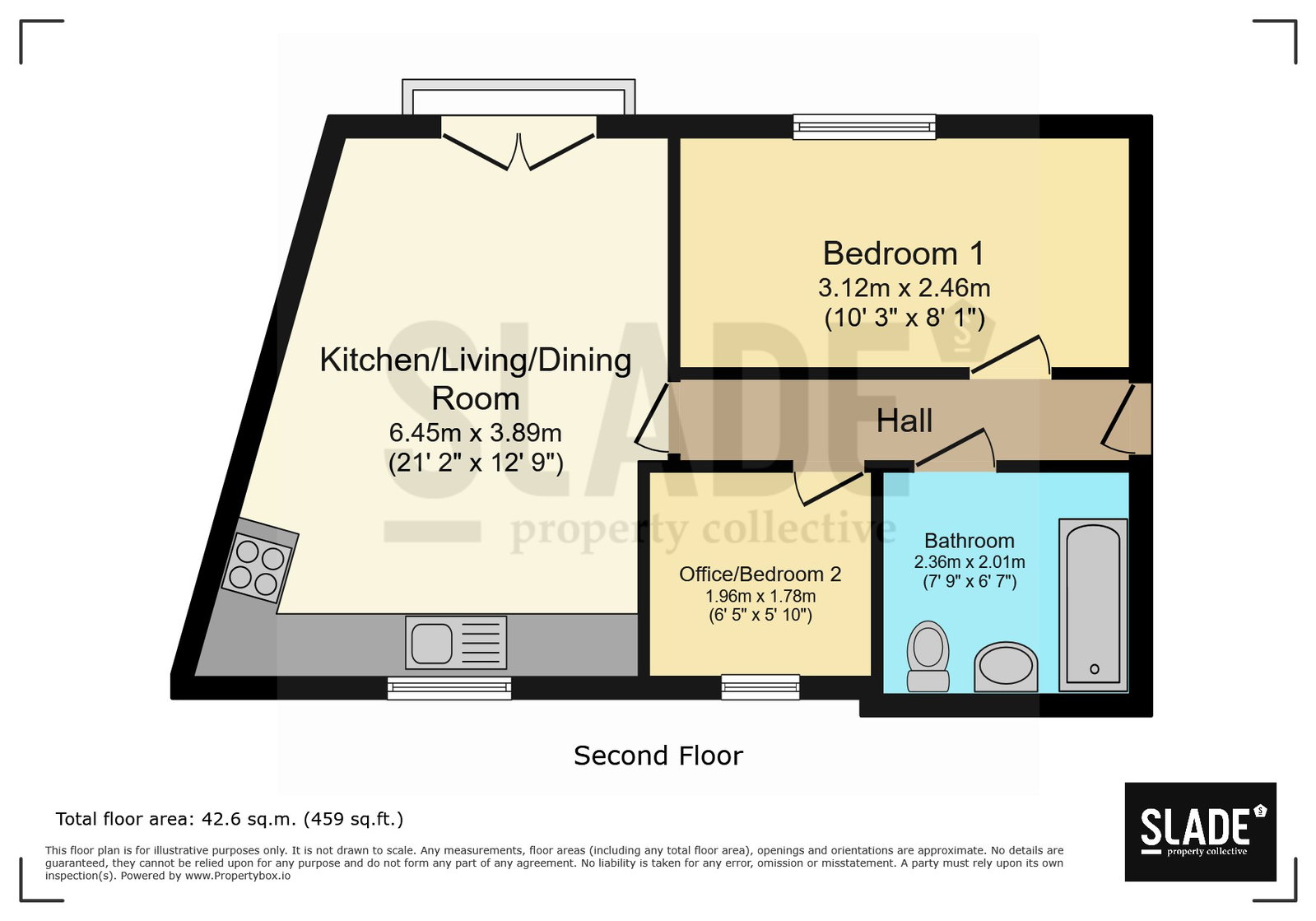 9, Dam Mill Close, Wolverhampton floorplan