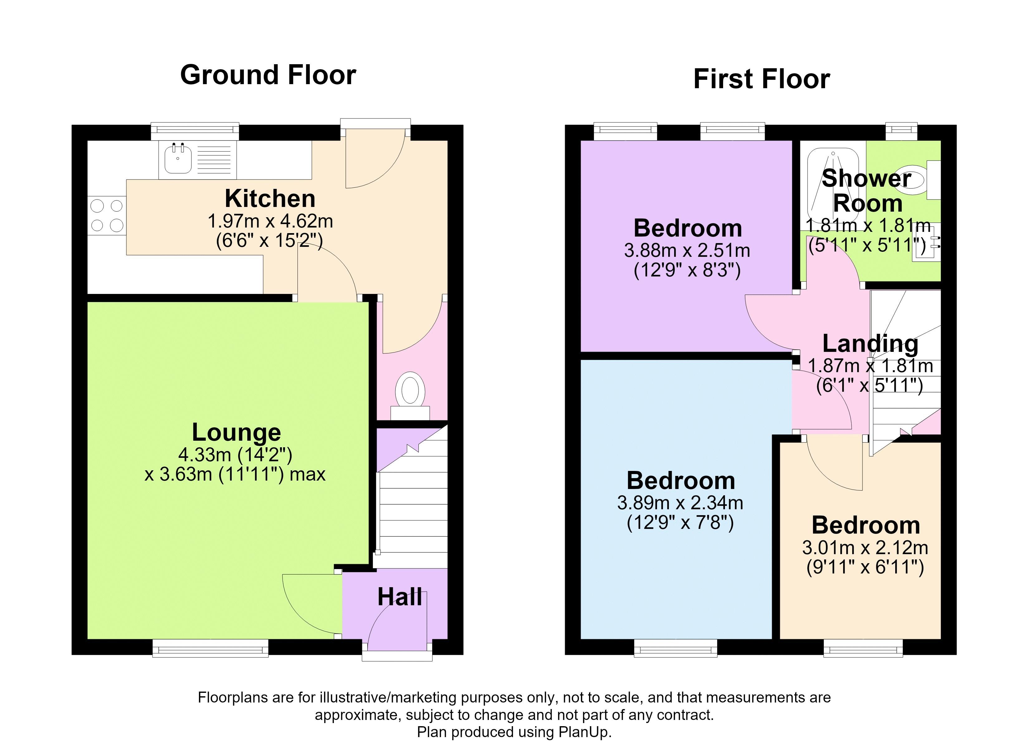 10, Maesglas Crescent, Newport floorplan
