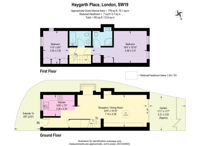 5, Haygarth Place, London floorplan