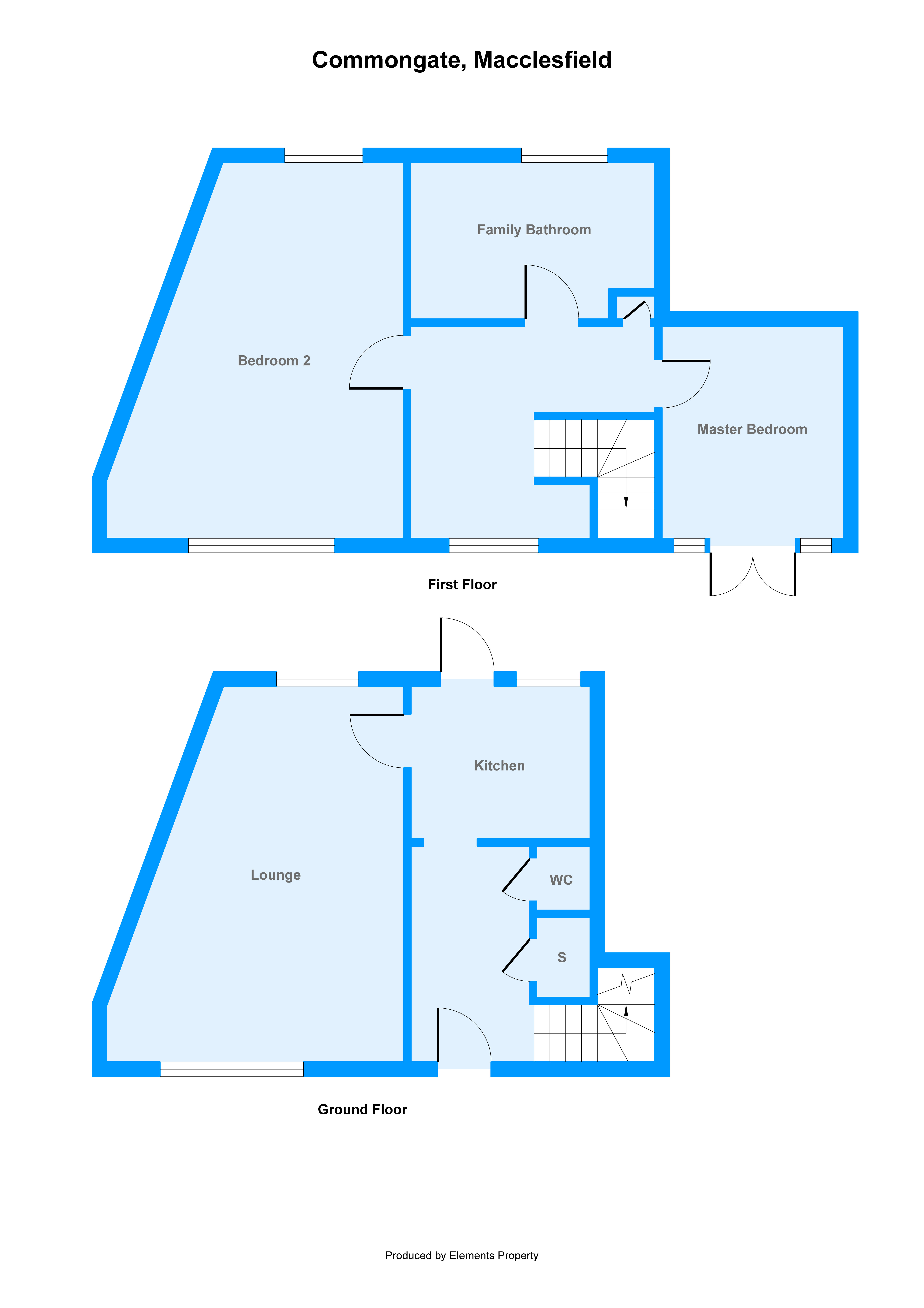 2 Bedrooms Maisonette for sale in Commongate, Macclesfield SK10