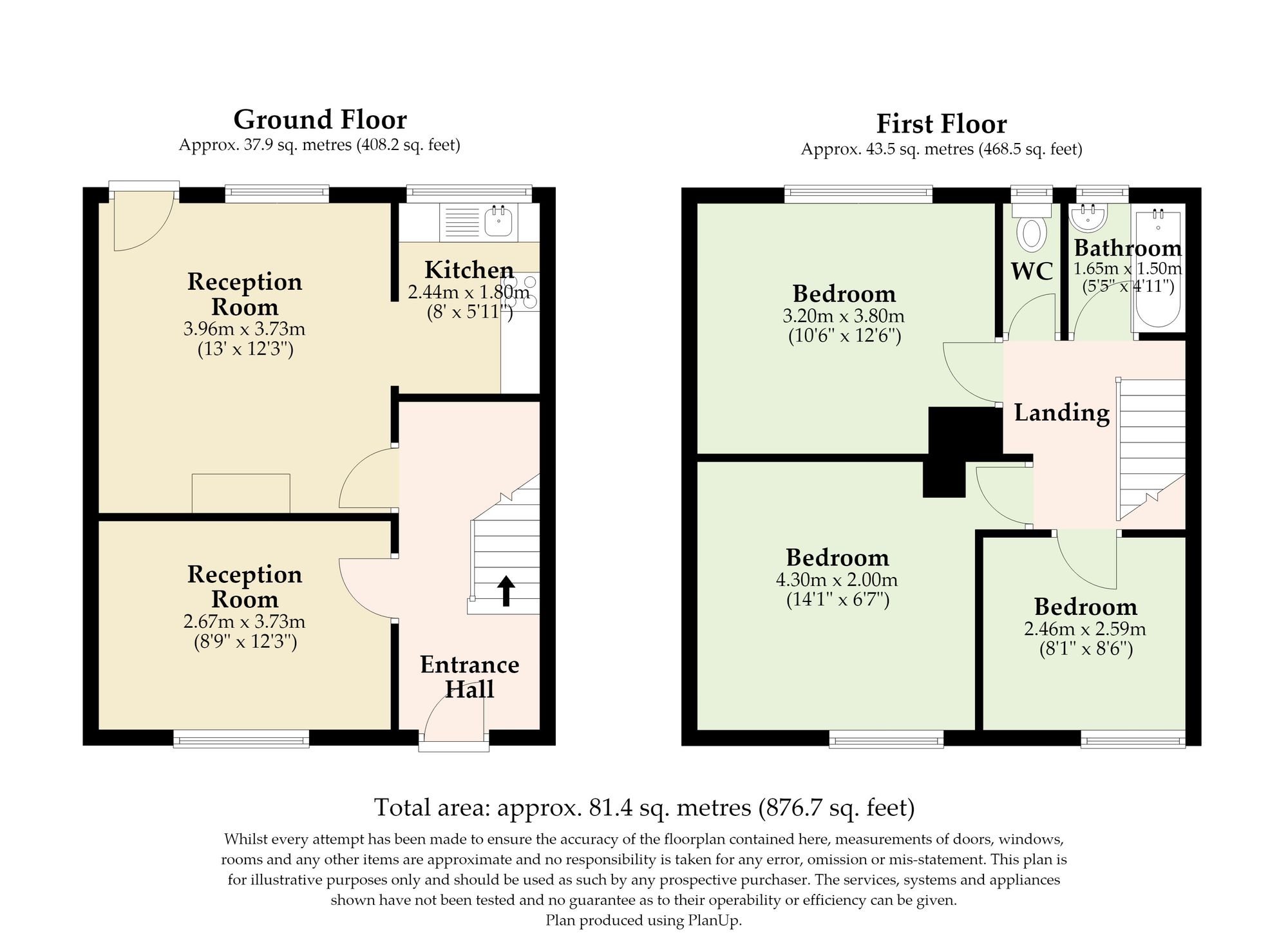 23 Ashfield Crescent, Lowestoft floorplan