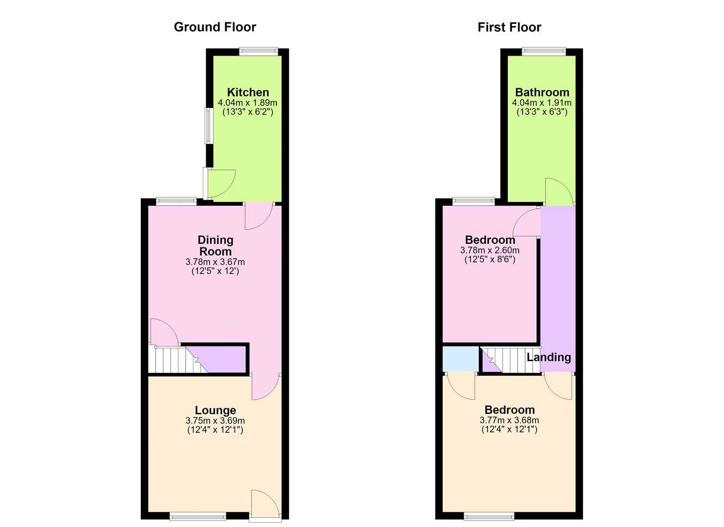 129, Station Road, Earl Shilton floorplan