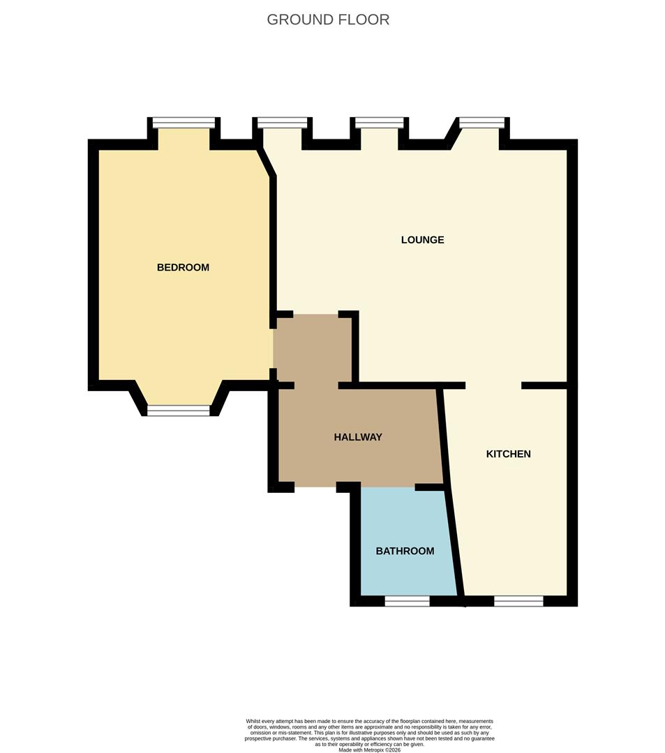 28c, High Street West, Anstruther floorplan