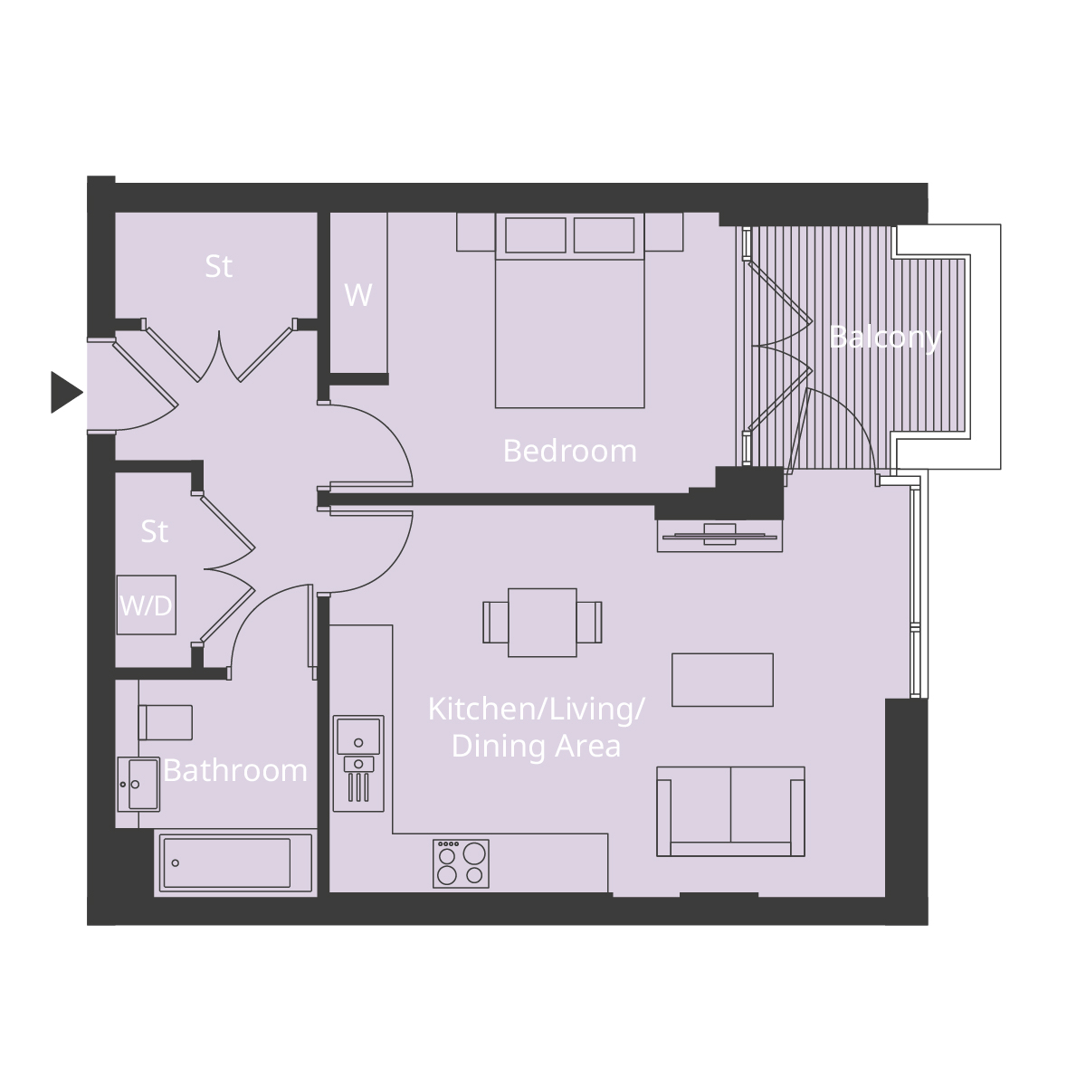 Bendon Valley, Garratt Lane, London floorplan