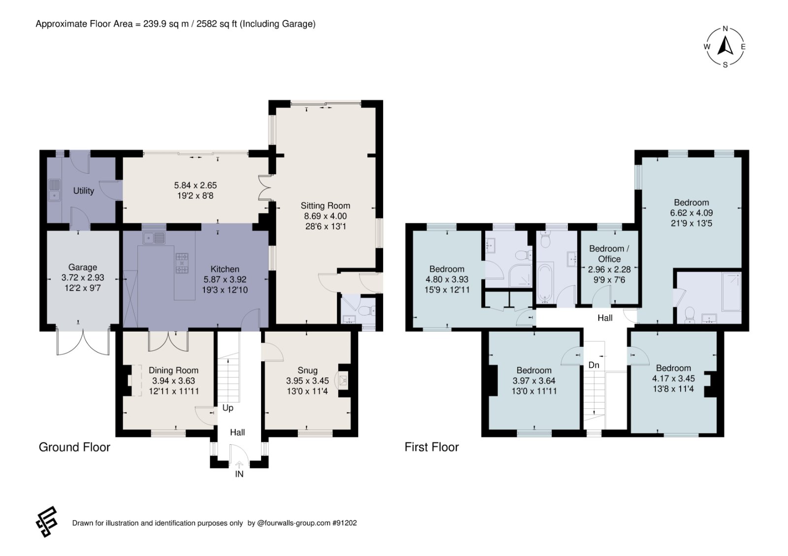 Hillview,, Winchcombe, Gloucestershire floorplan
