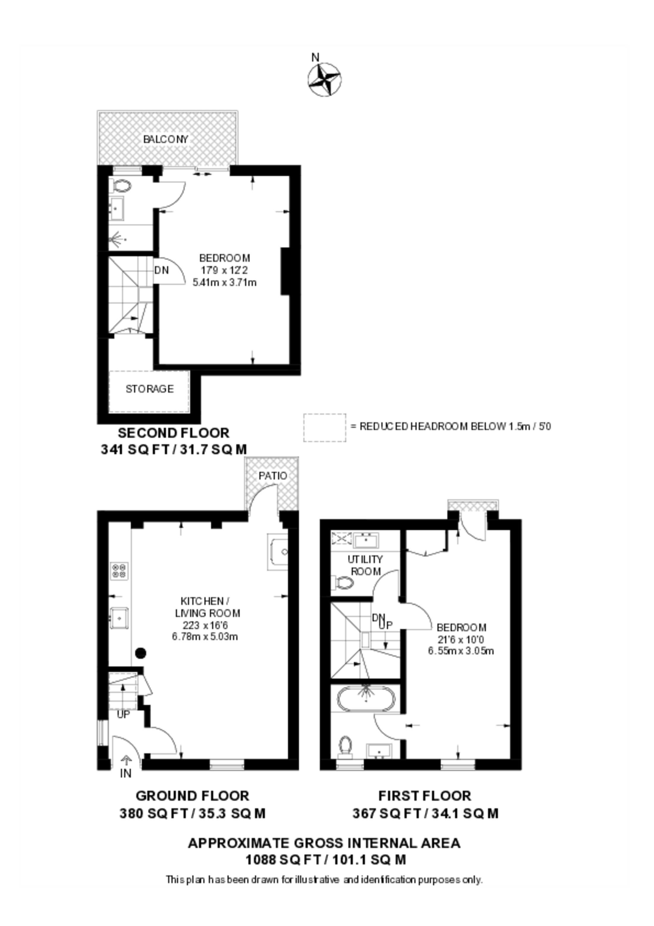 Scrubs Lane, Shepherd's Bush floorplan