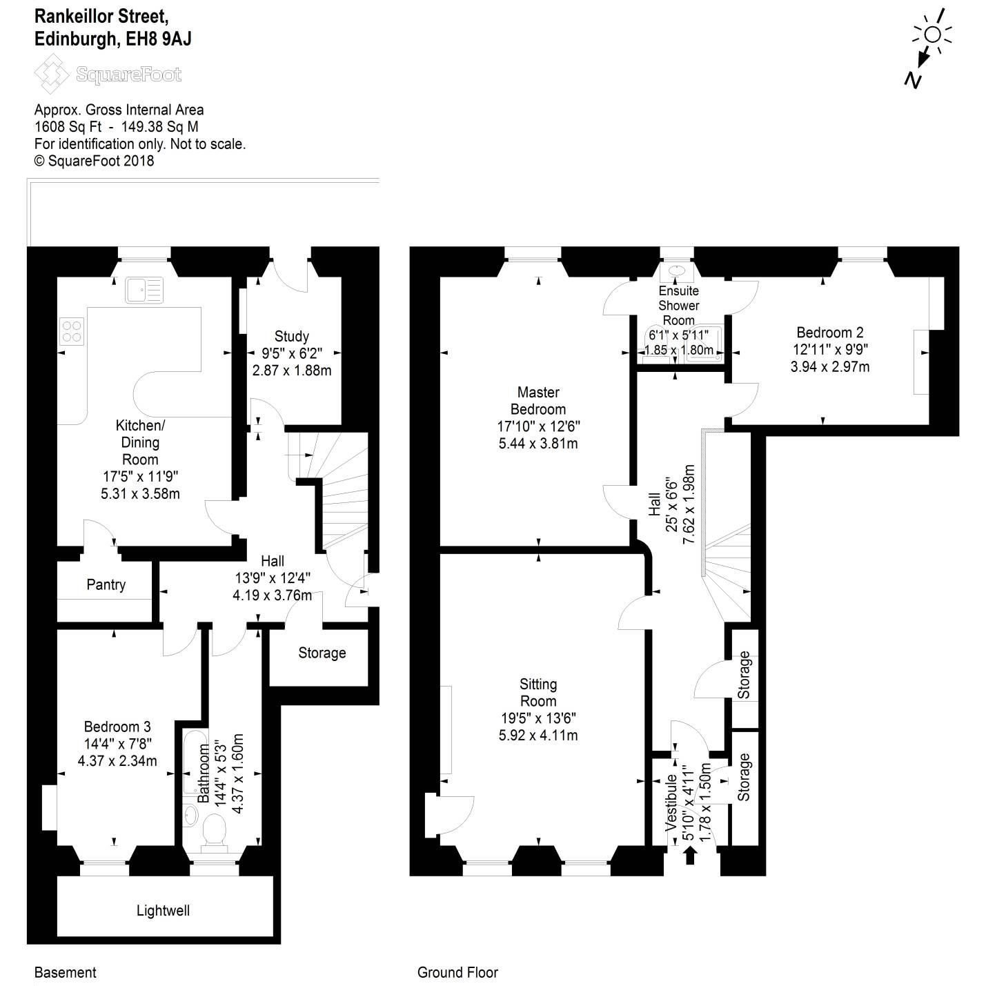 3 Bedrooms Flat for sale in 15 Rankeillor Street, Newington EH8