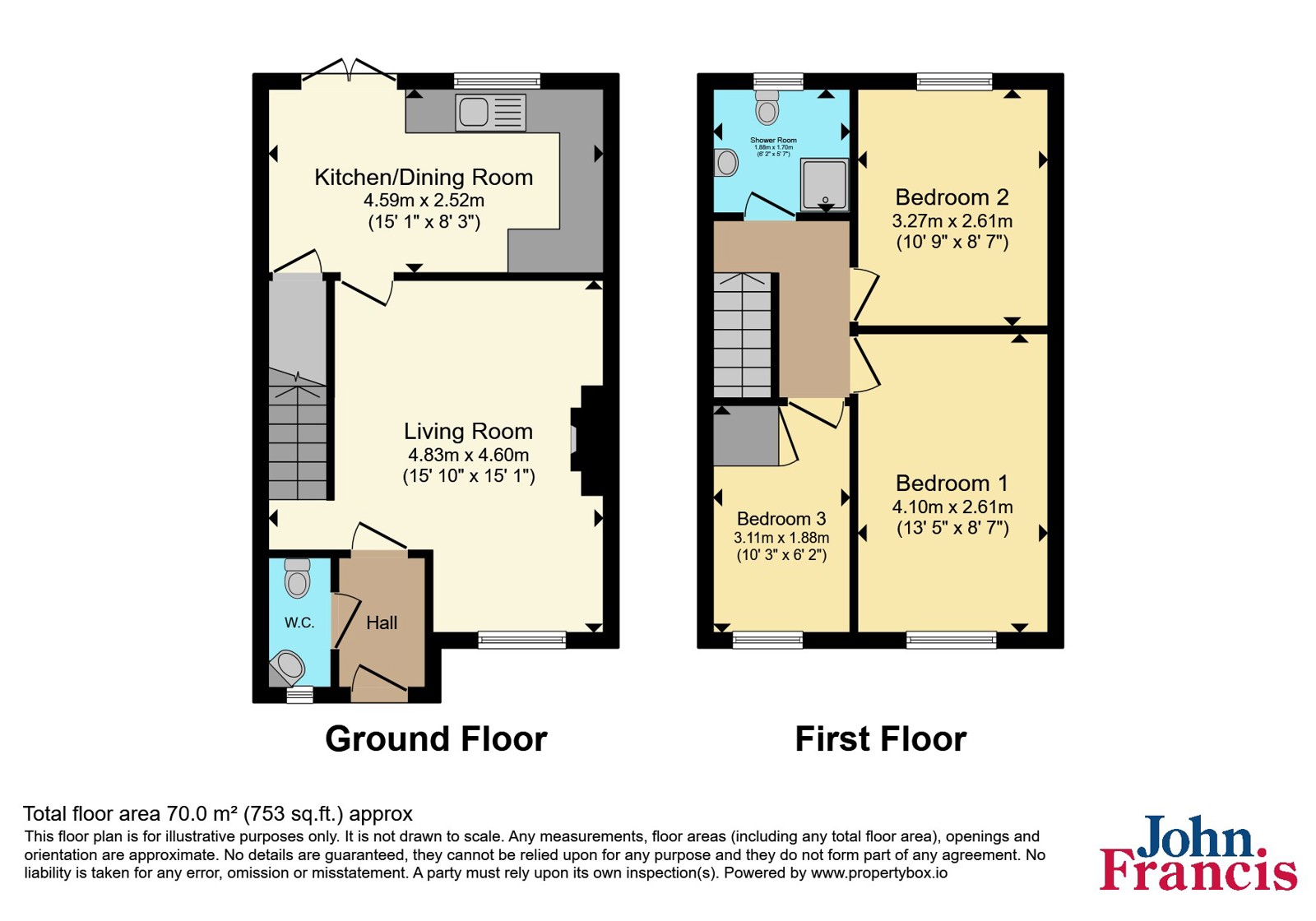 13, Golwg Y Mynydd, Swansea floorplan