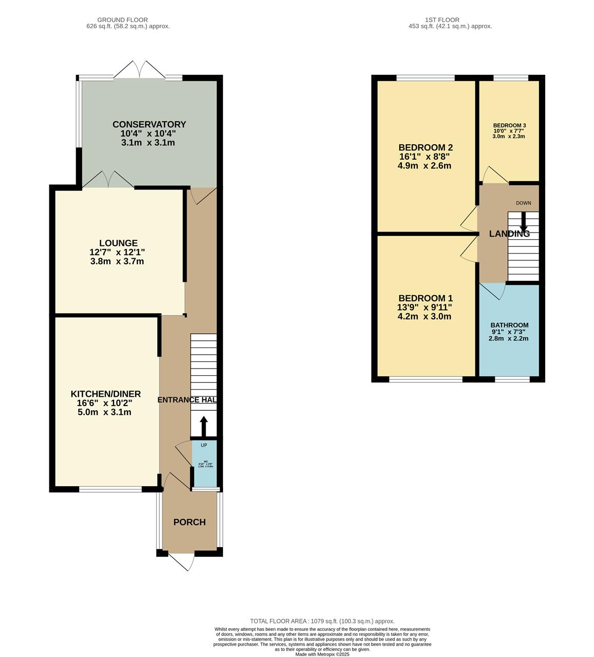 26, Blackmoor Croft, Birmingham floorplan