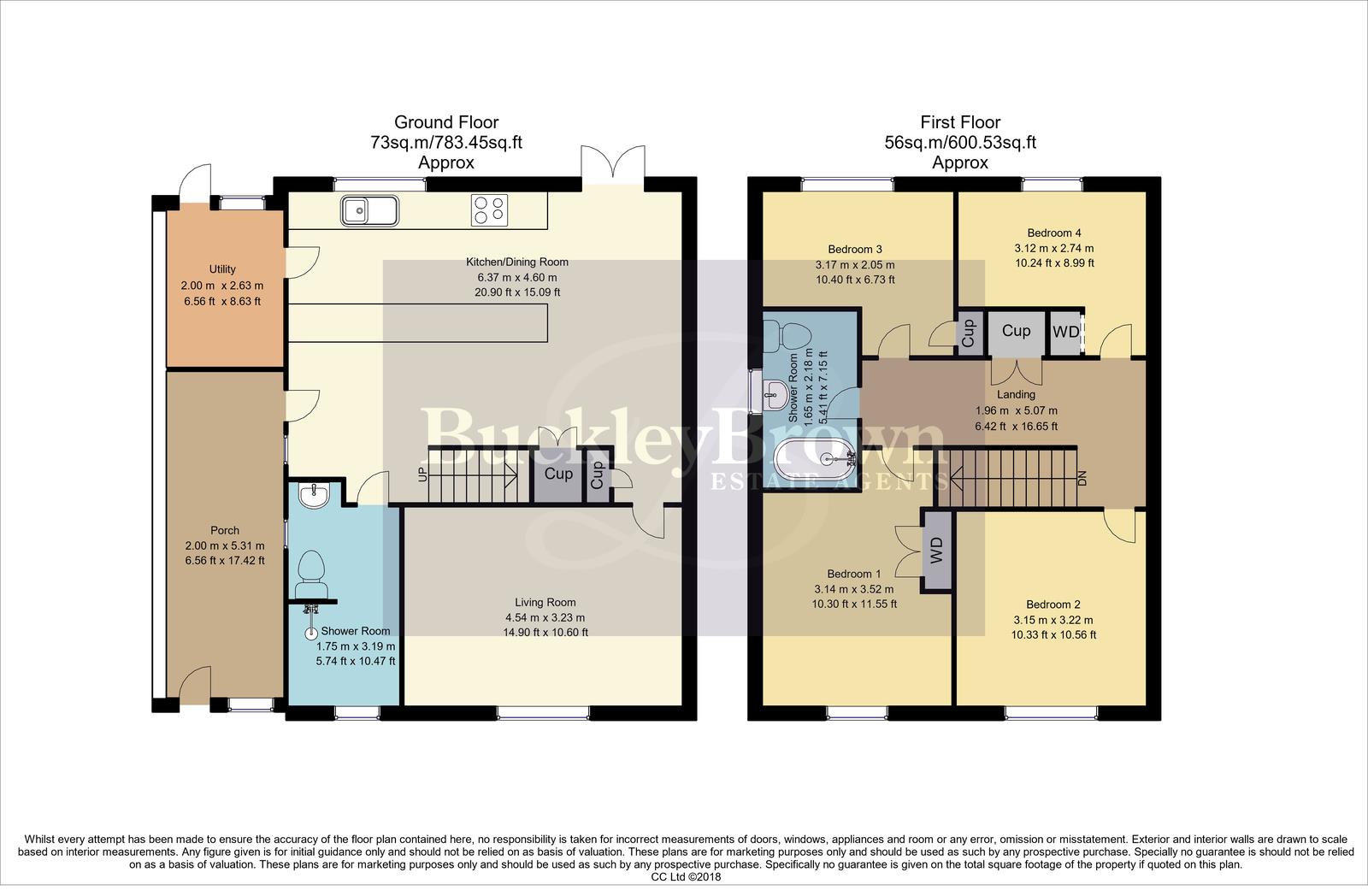 18, Barton Court, Mansfield floorplan