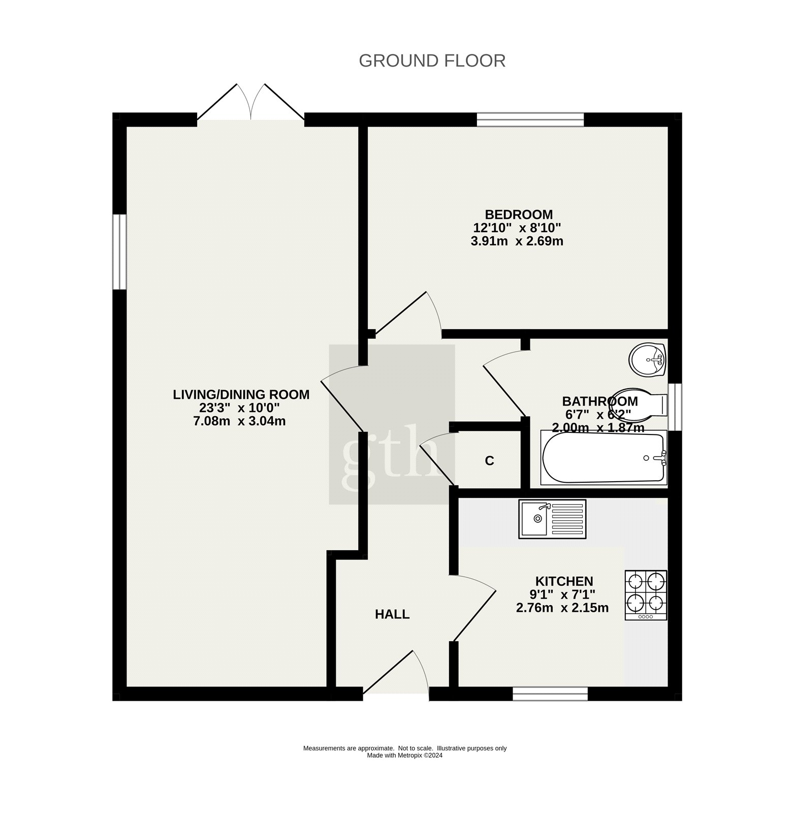 2, Orchard Rise, Somerset floorplan