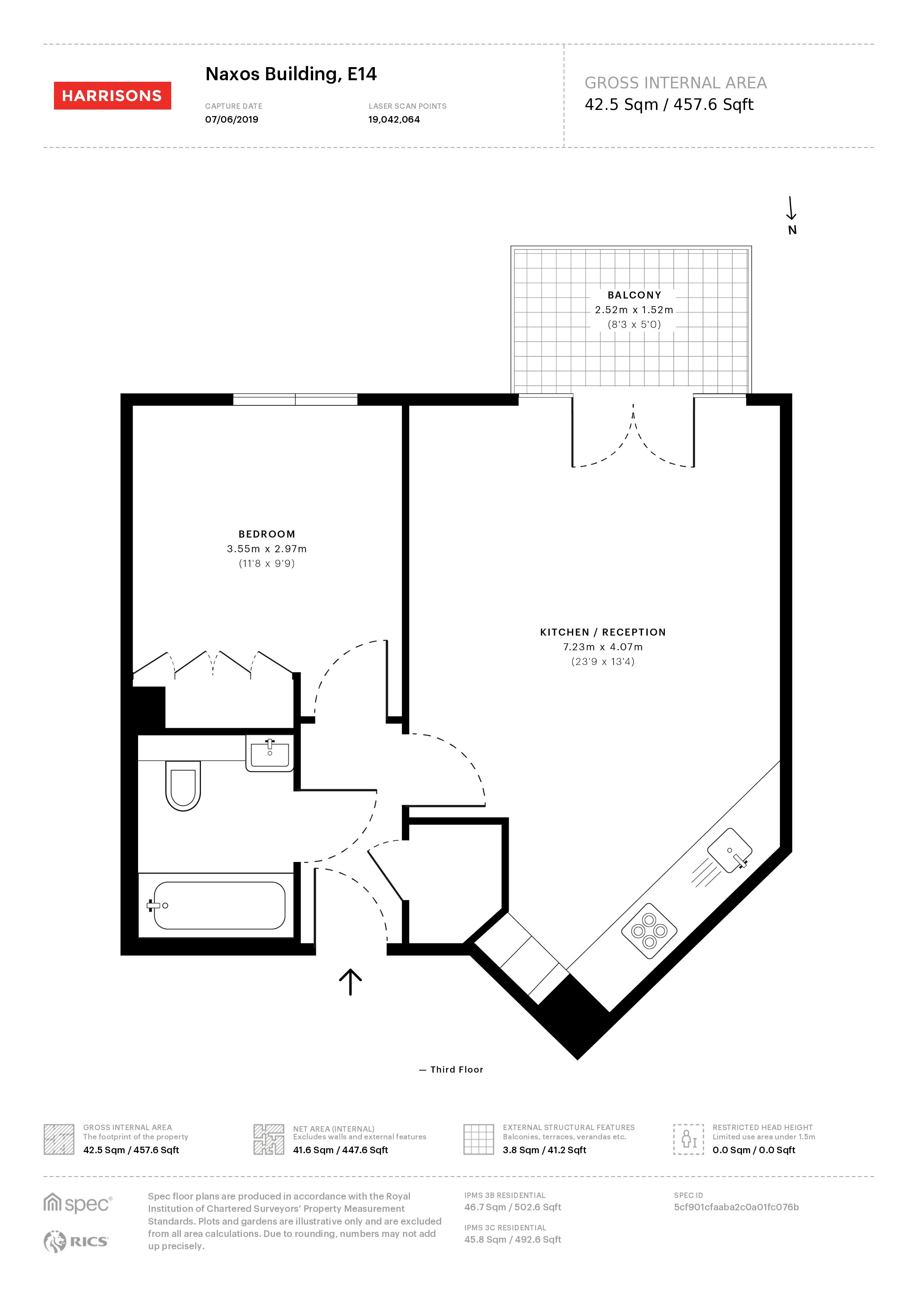 1 Bedrooms Flat for sale in Hutchings Street, London E14