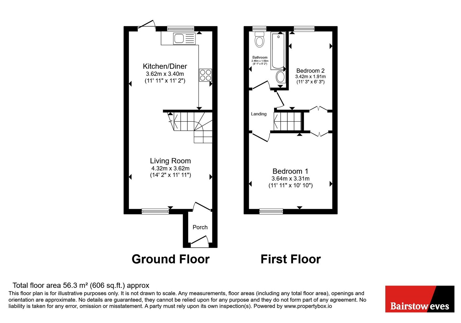 13, The Penstocks, Kent floorplan