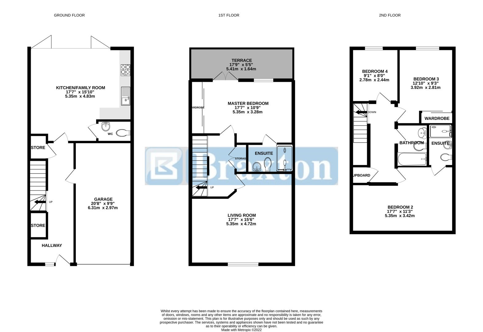 Three, Folly Hill Gardens, Maidenhead floorplan