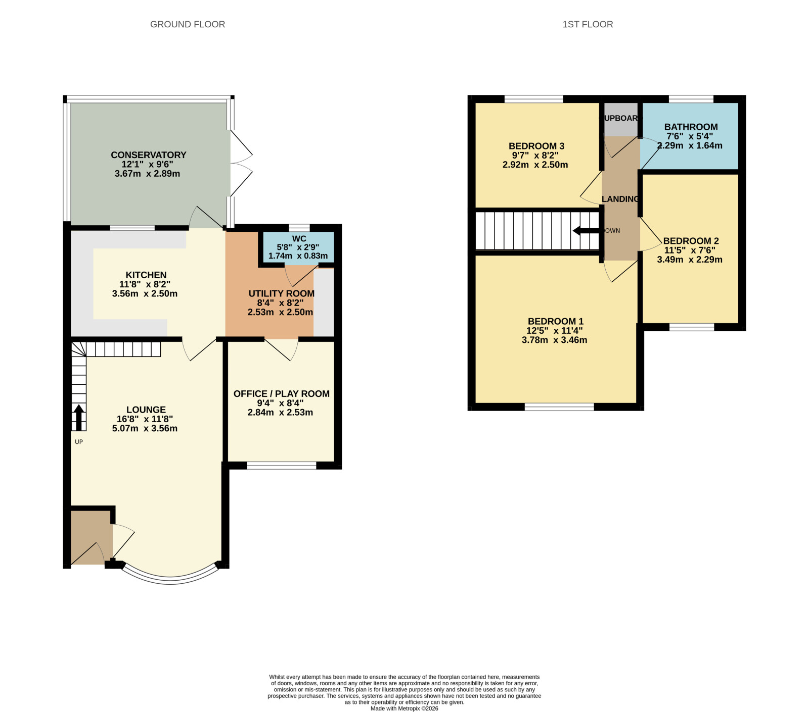 77, Mariners Way, Essex floorplan
