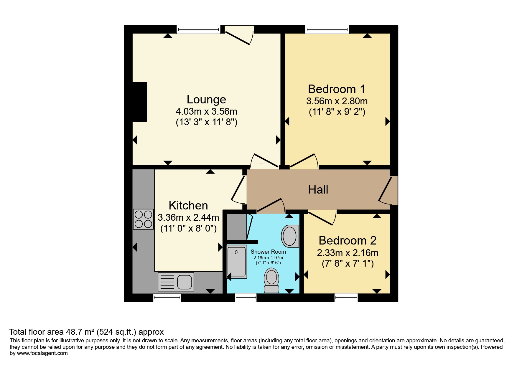 Chapelwood Road, Sheffield floorplan