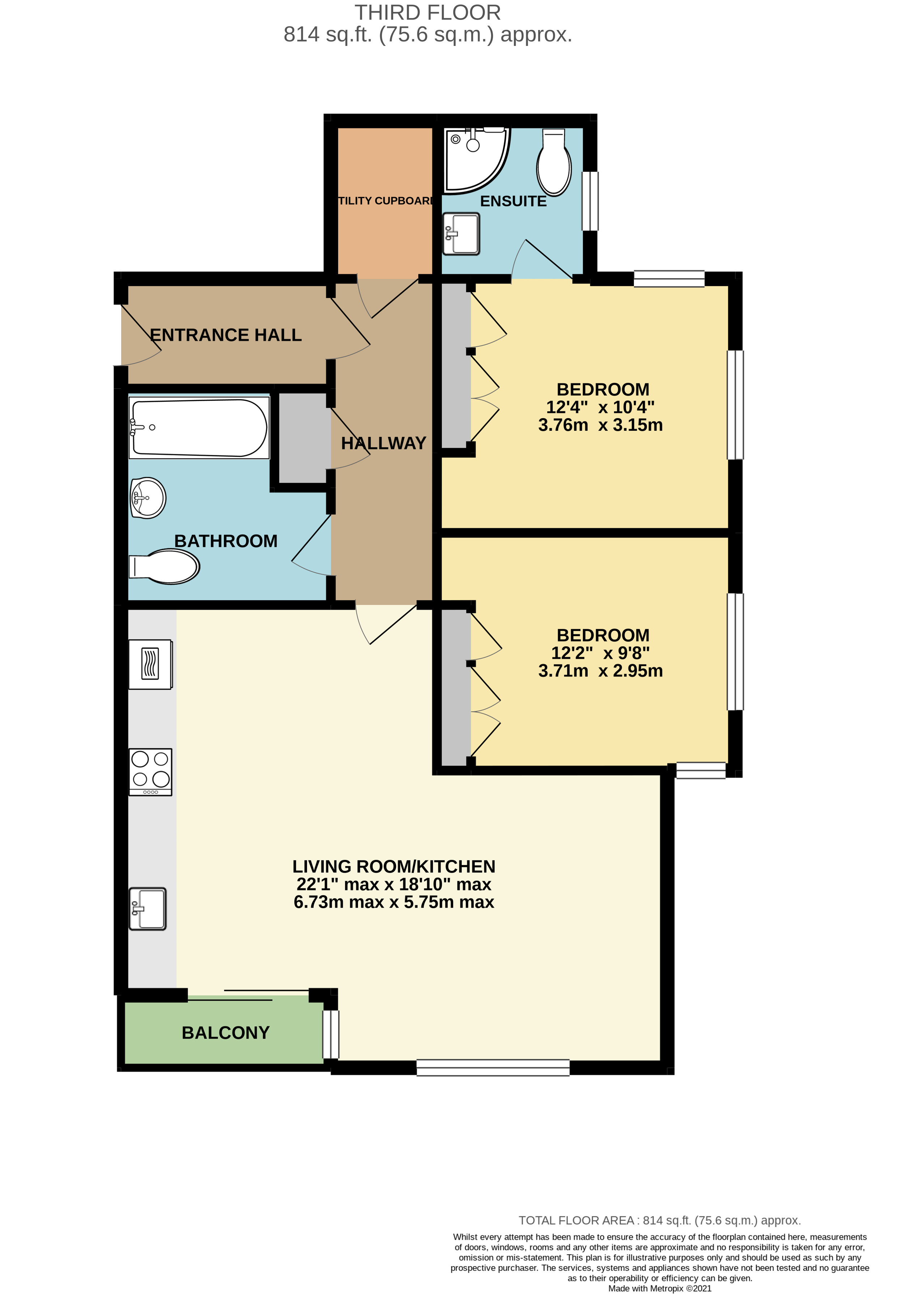 Cowen House, Fair Acres, Bromley, Kent BR2, 2 bedroom flat to rent