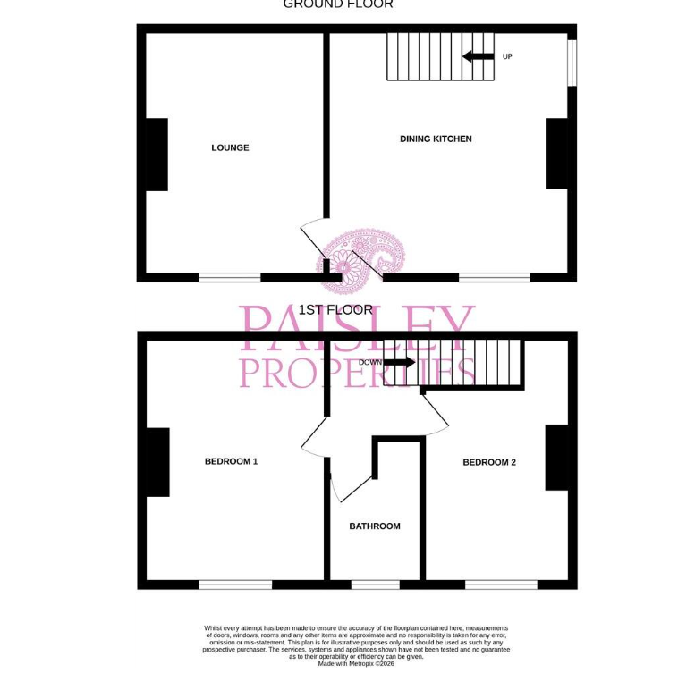 74, Almondbury Bank, Huddersfield floorplan