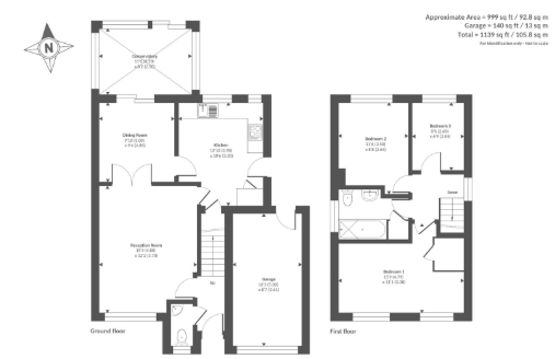 19, Winchcombe Close, Swindon floorplan
