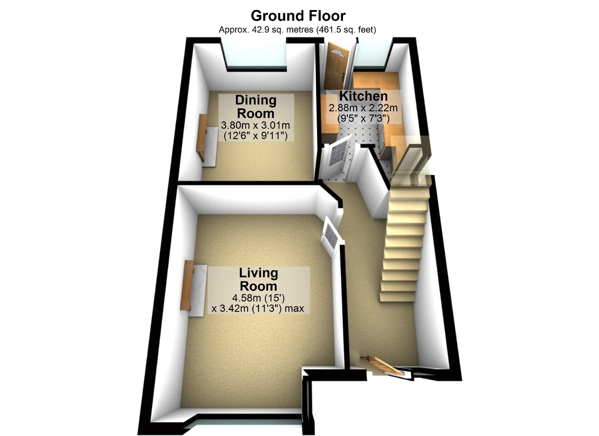 Green Hill Lane, Upper Wortley, Leeds, West Yorkshire LS12, 3 bedroom