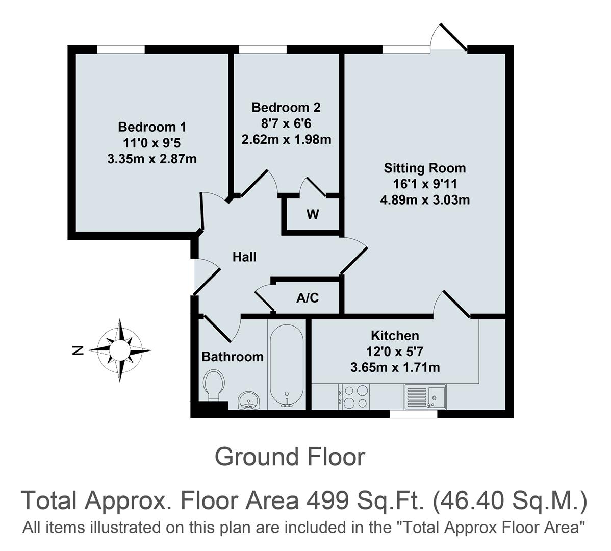 26, All Saints Court, Oxon floorplan