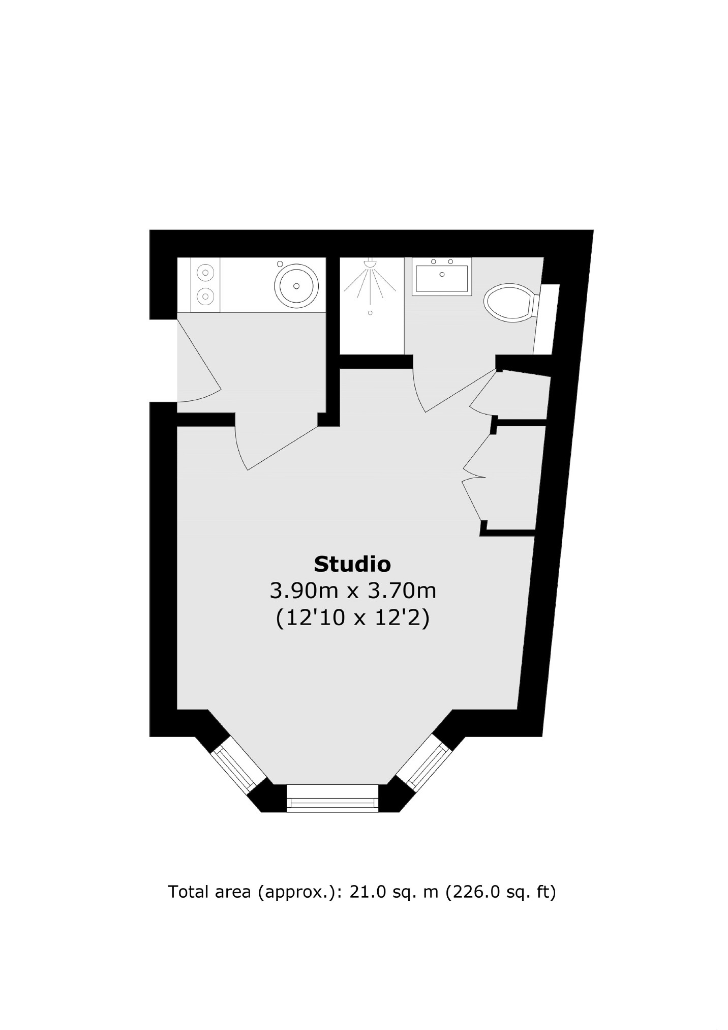 Flat 5, 6-10, High Street, London floorplan